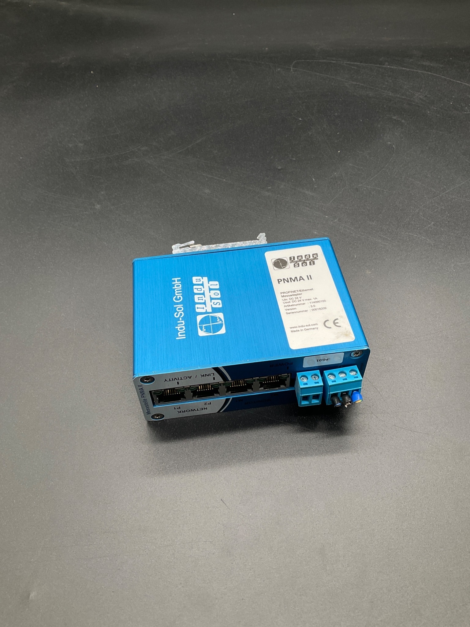 INDU‑SOL PNMA II PROFINET Network Measurement Adapter USED 5