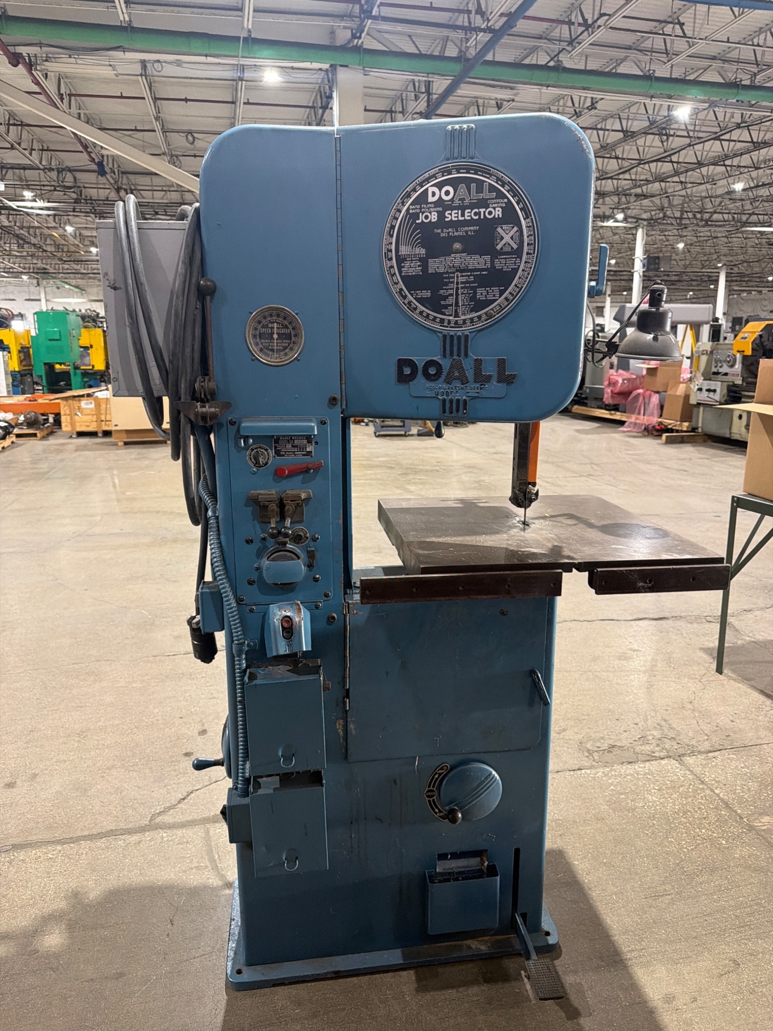 DOALL ML Vertical Band Saw USED 1