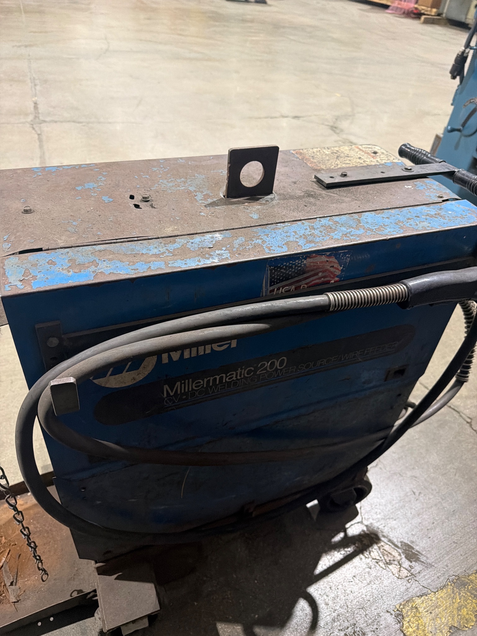 MILLER MILLERMATIC 200 MIG Wire Welder USED 4