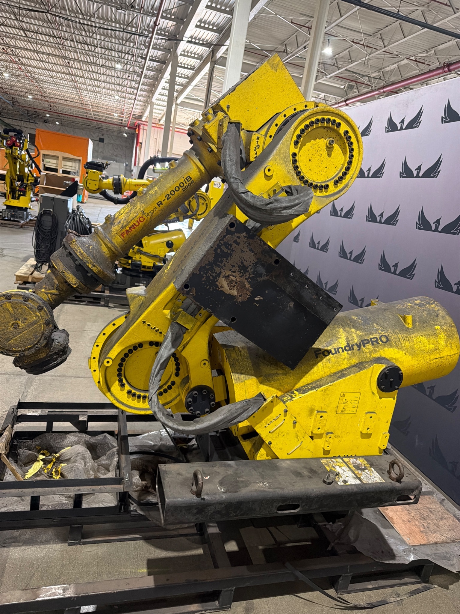 FANUC R‑2000iB/200R FoundryPRO with R‑30iB Controller USED 4