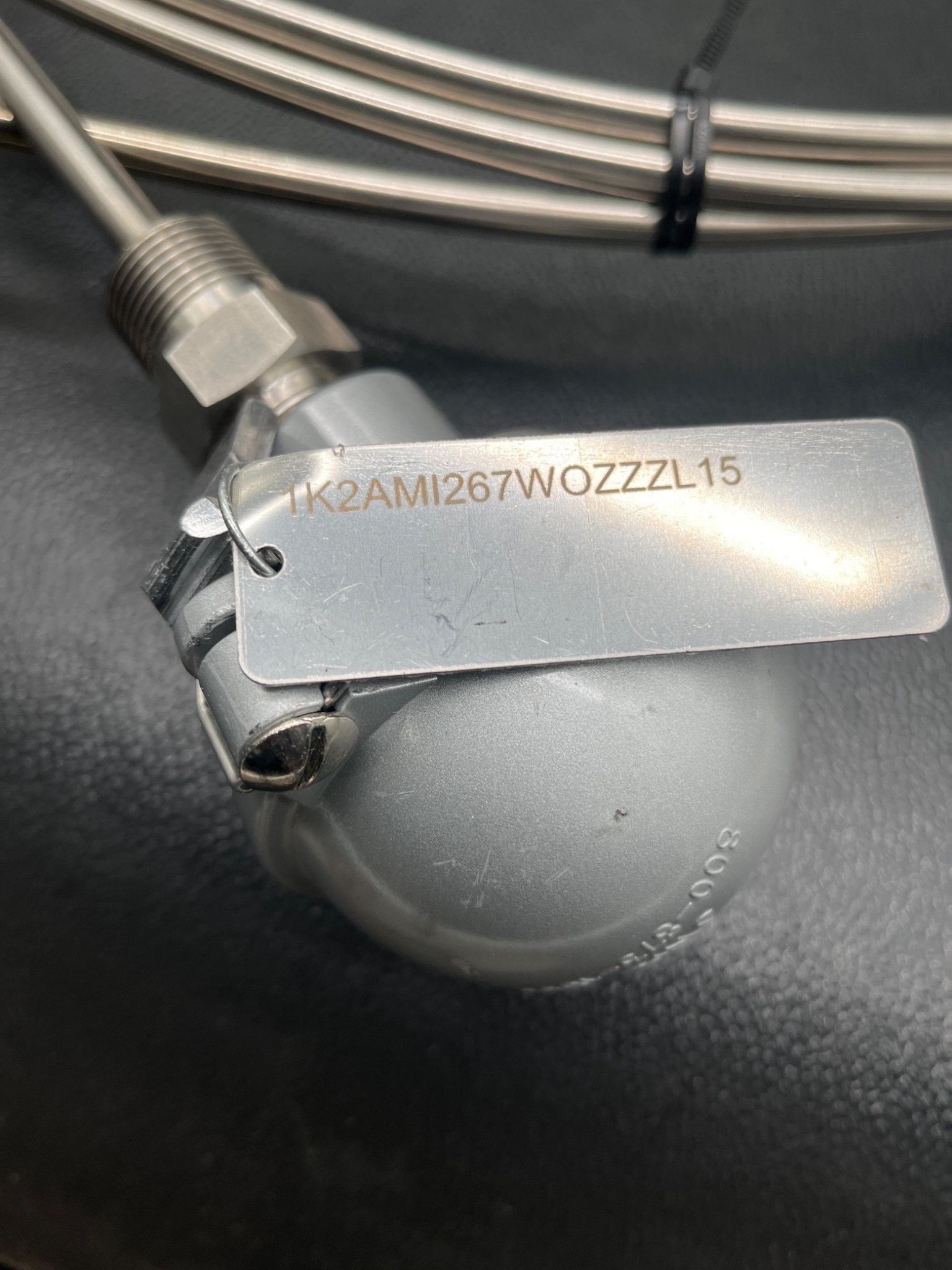 JMS Industrial Thermocouple Probe IK2AMI267WOZZZL15 USED 3