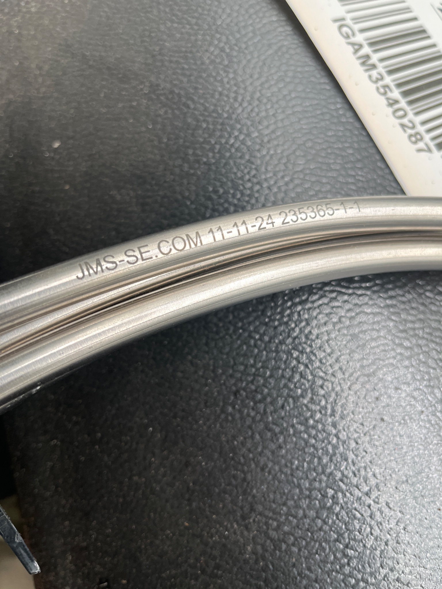 JMS Industrial Thermocouple Probe IK2AMI267WOZZZL15 USED 4