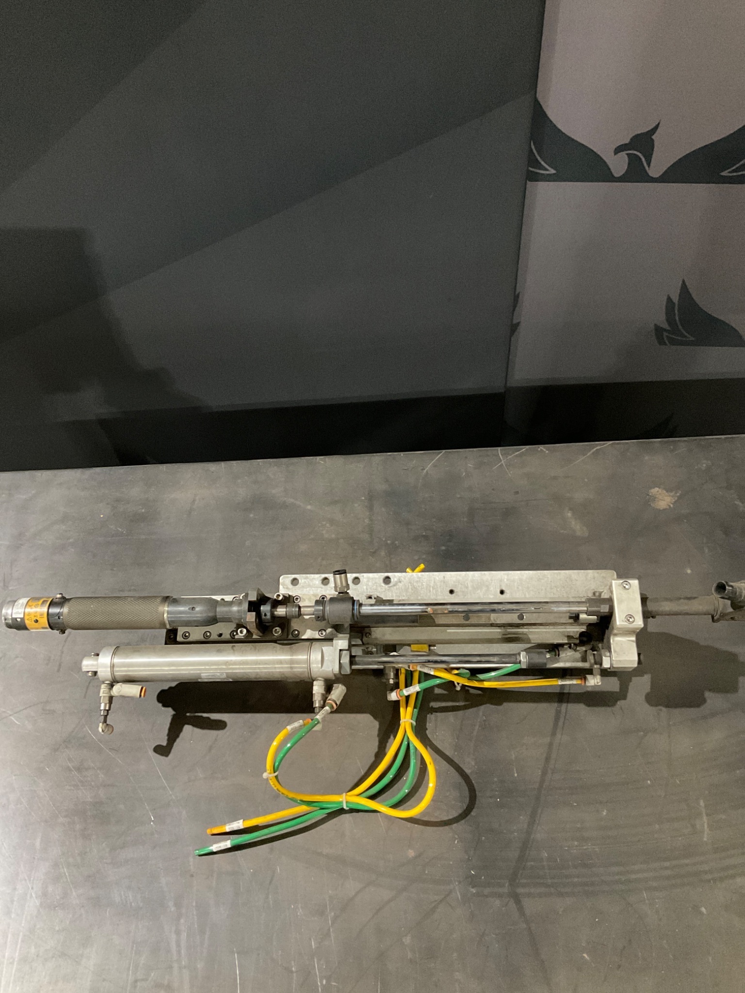 ASSEMBLY AUTOMATION INDUSTRIES Linear Actuator Assembly with SMC Cylinders USED 6