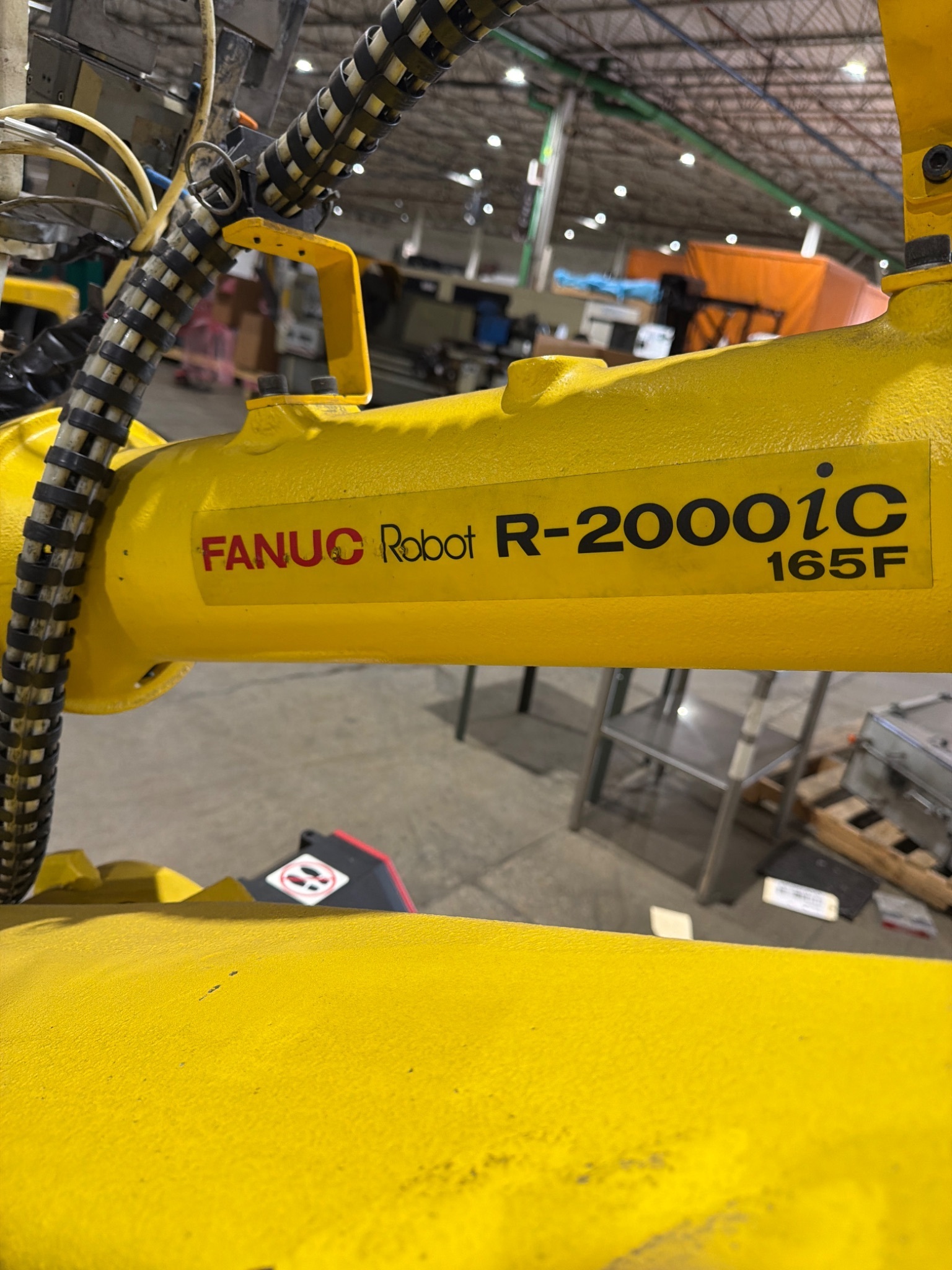 FANUC R‑2000iC/165F Complete with R‑30iB and WTC Weld Control USED 7