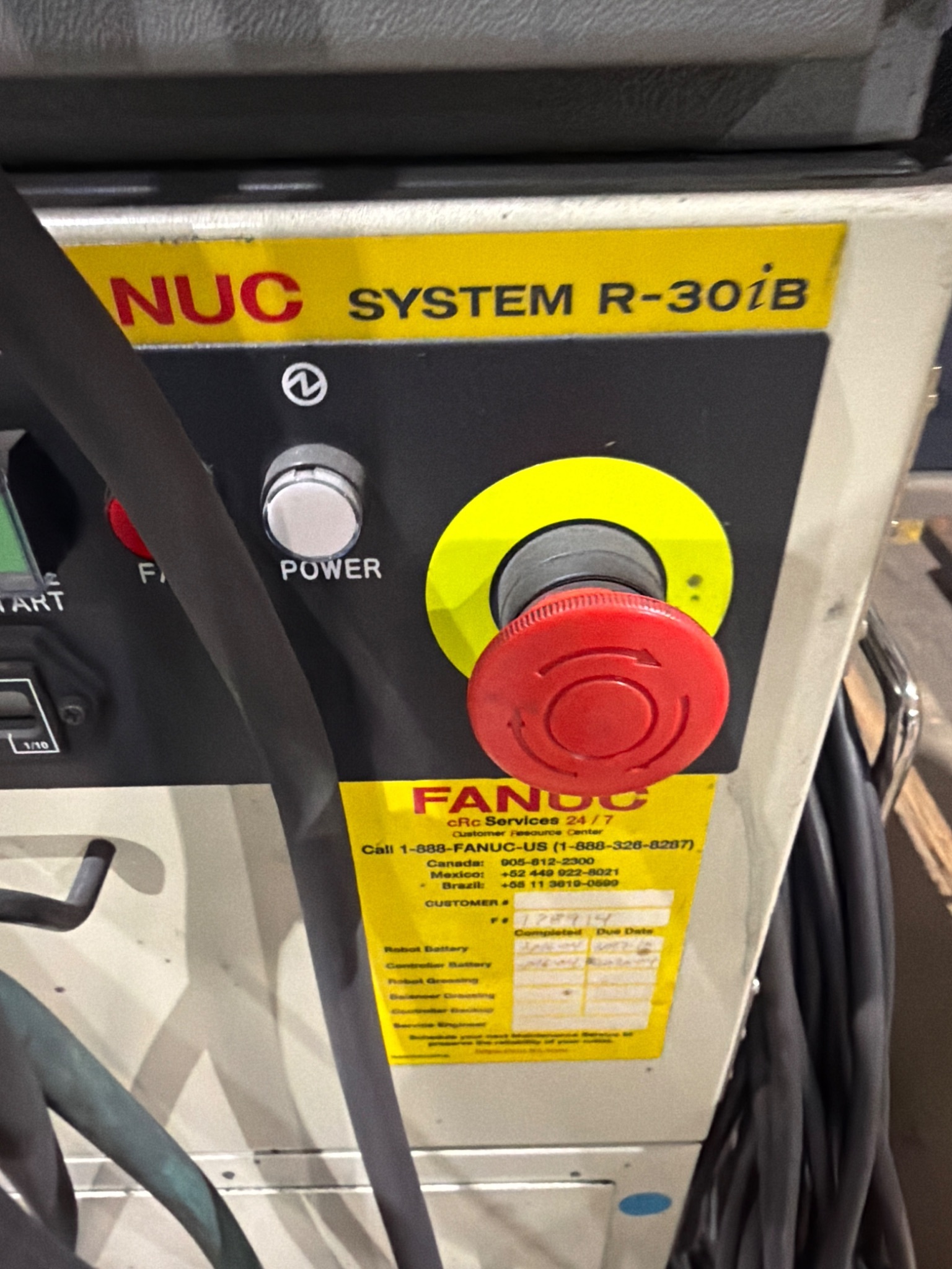 FANUC R‑2000iC/165F Complete with R‑30iB and WTC Weld Control USED 11