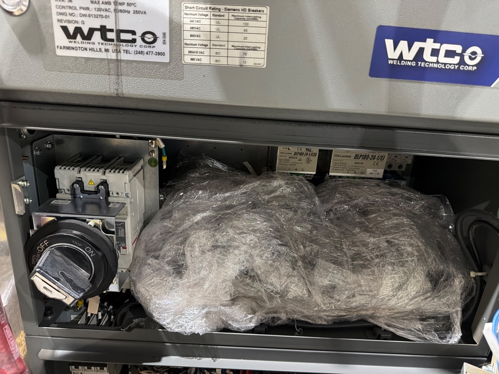 FANUC R‑2000iC/165F Complete with R‑30iB and WTC Weld Control USED 12