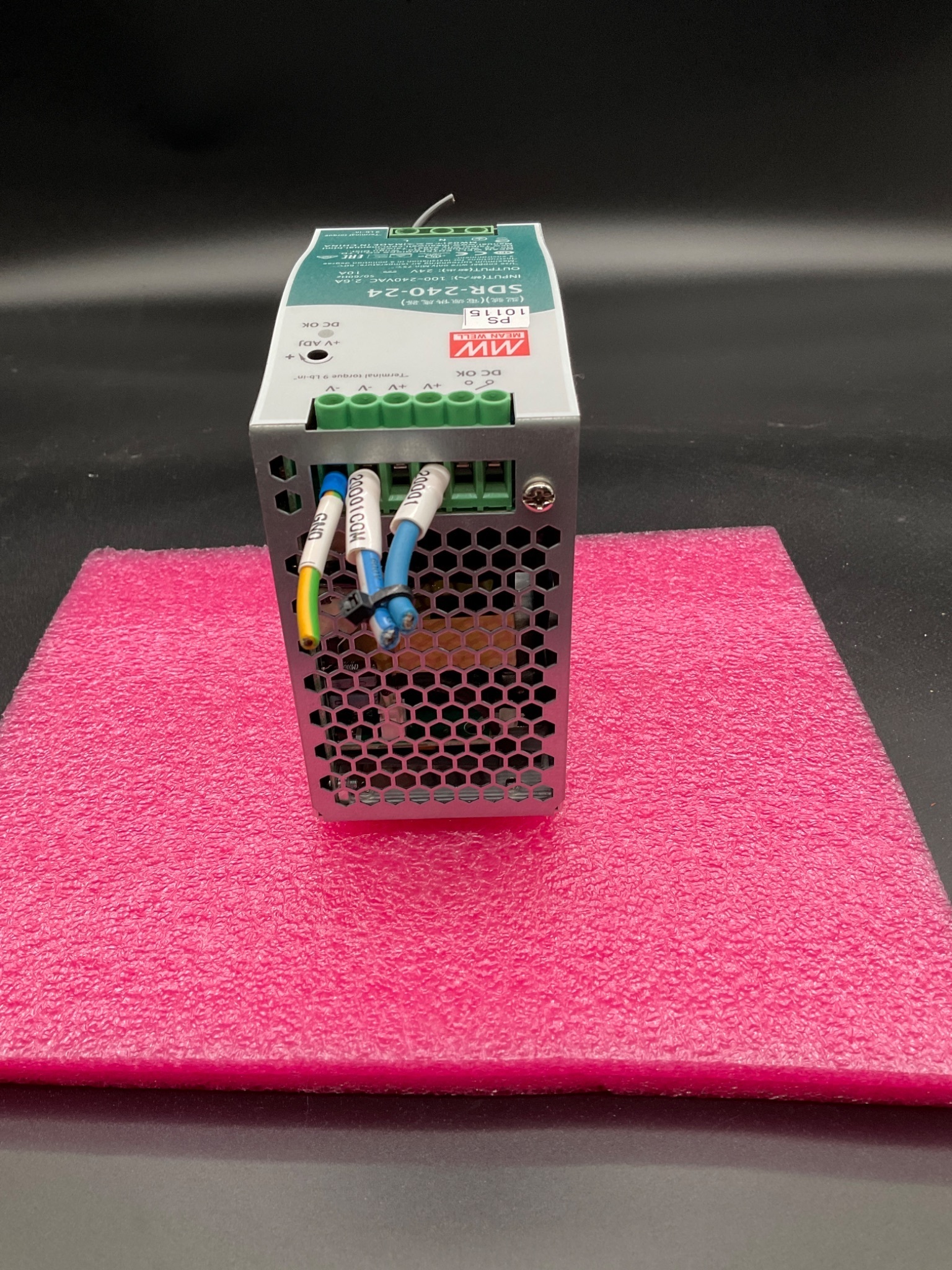 MEAN WELL SDR‑240‑24 DIN Rail Power Supply 24VDC USED 3