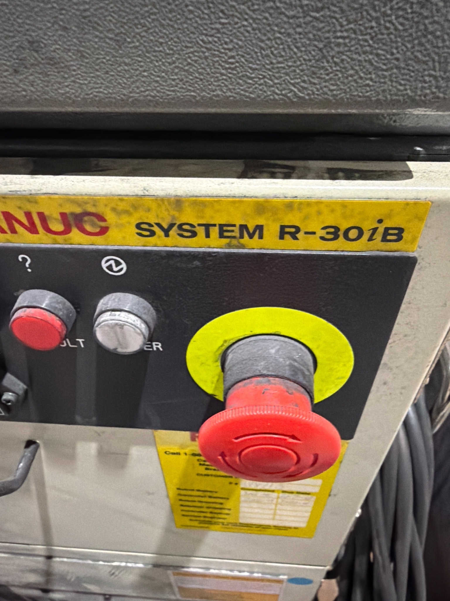 FANUC R‑2000iB/210F Complete w/ R‑30iB Controller, WTC Weld Controls USED 13