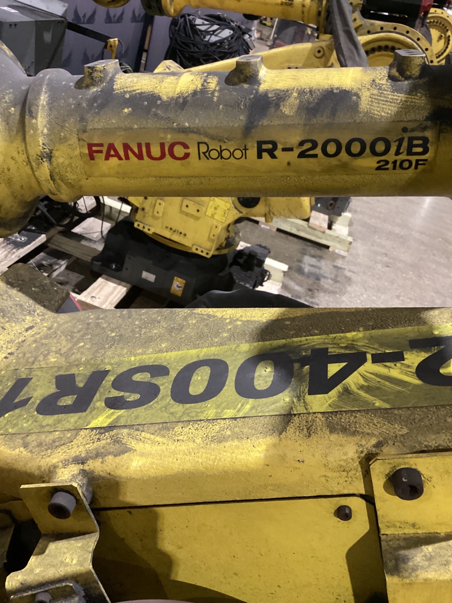 FANUC R-2000iB/210F w/ R-30iB Controls USED - Missing Teach Pendant 3