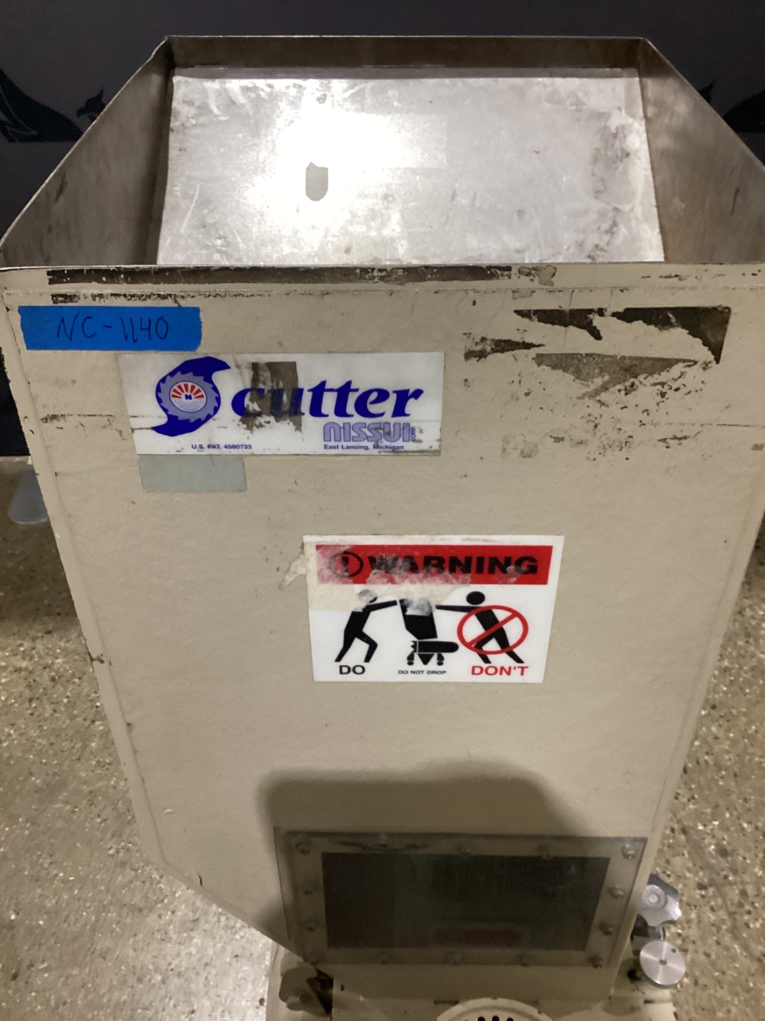 NISSUI SA-23 Low-Speed Screenless Granulator 460V W USED 1