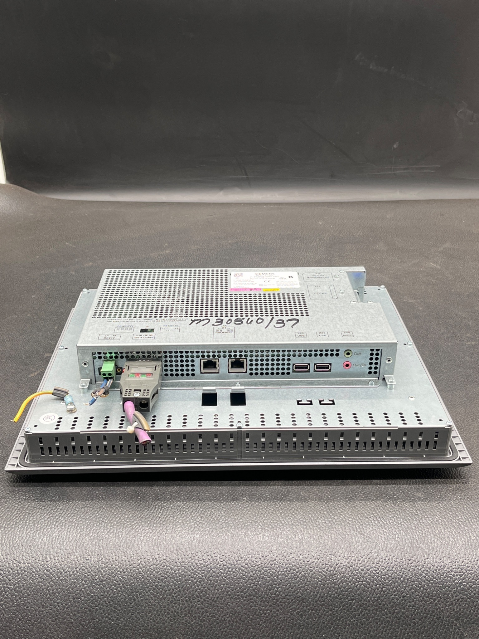 SIEMENS 6AV6644‑0AB01‑2AX0 SIMATIC MP 377 15" Touch HMI USED 2