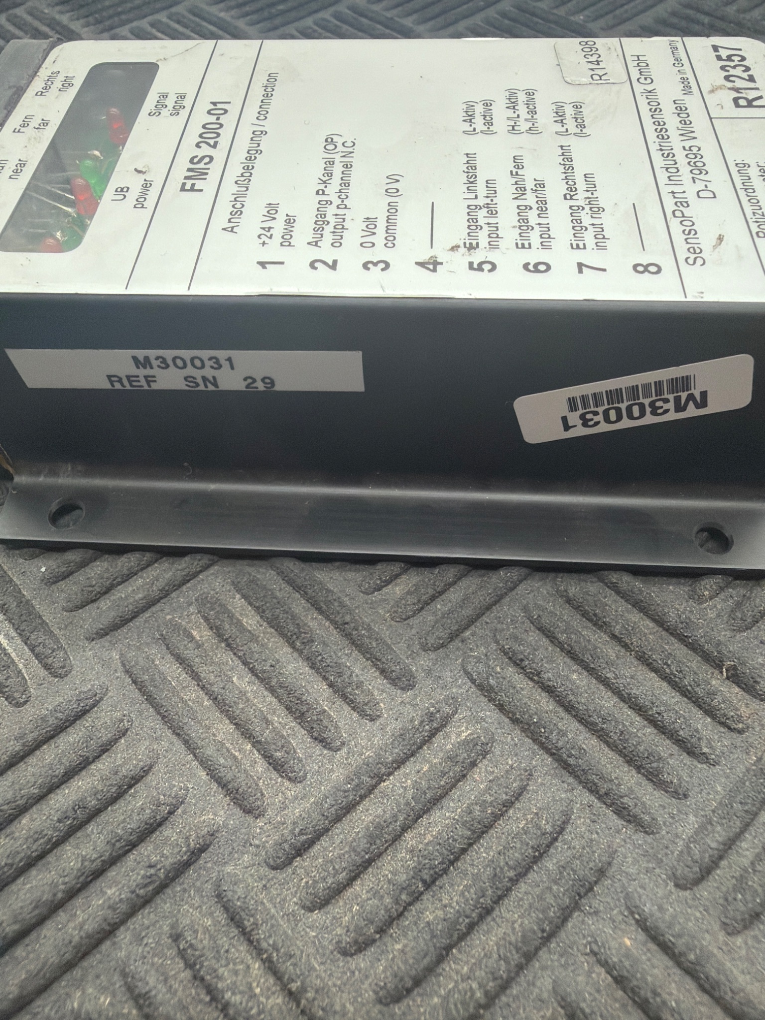 SENSOPART R12357 FMS 200‑01 Position Evaluation Module USED 4