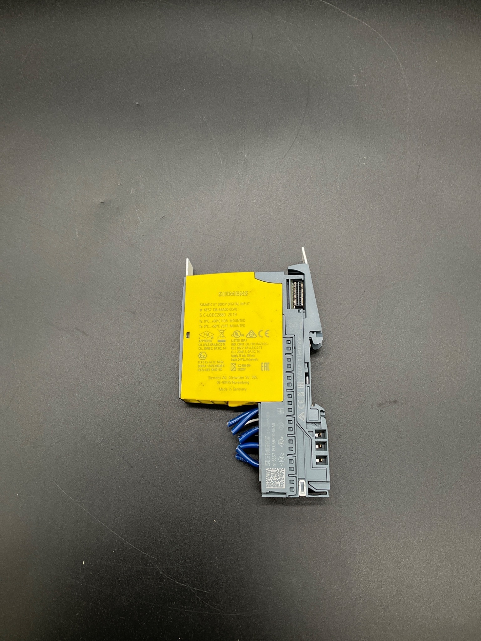 Siemens 6ES7136-6BA00-0CA0 SIMATIC ET 200SP Digital Input Module USED 2