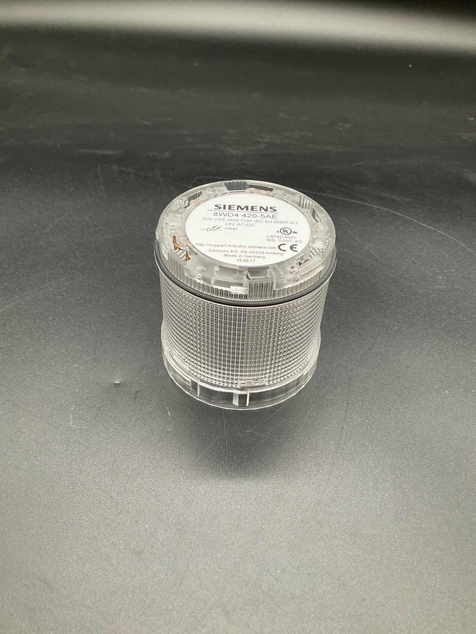 Siemens 8WD4 420-5AE Stack Light Signal Element USED 0