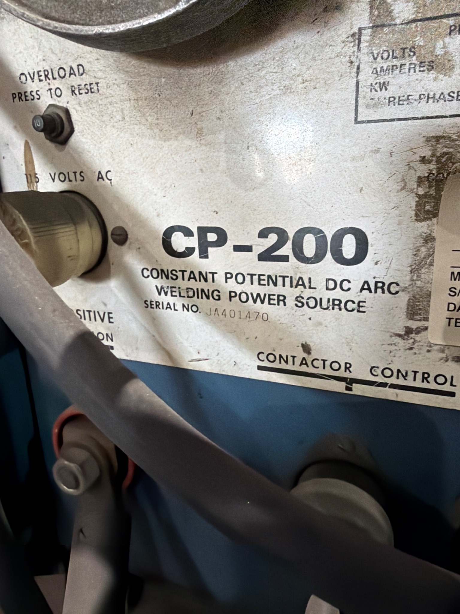 Miller CP-200 Constant Potential DC Arc Welder USED 4