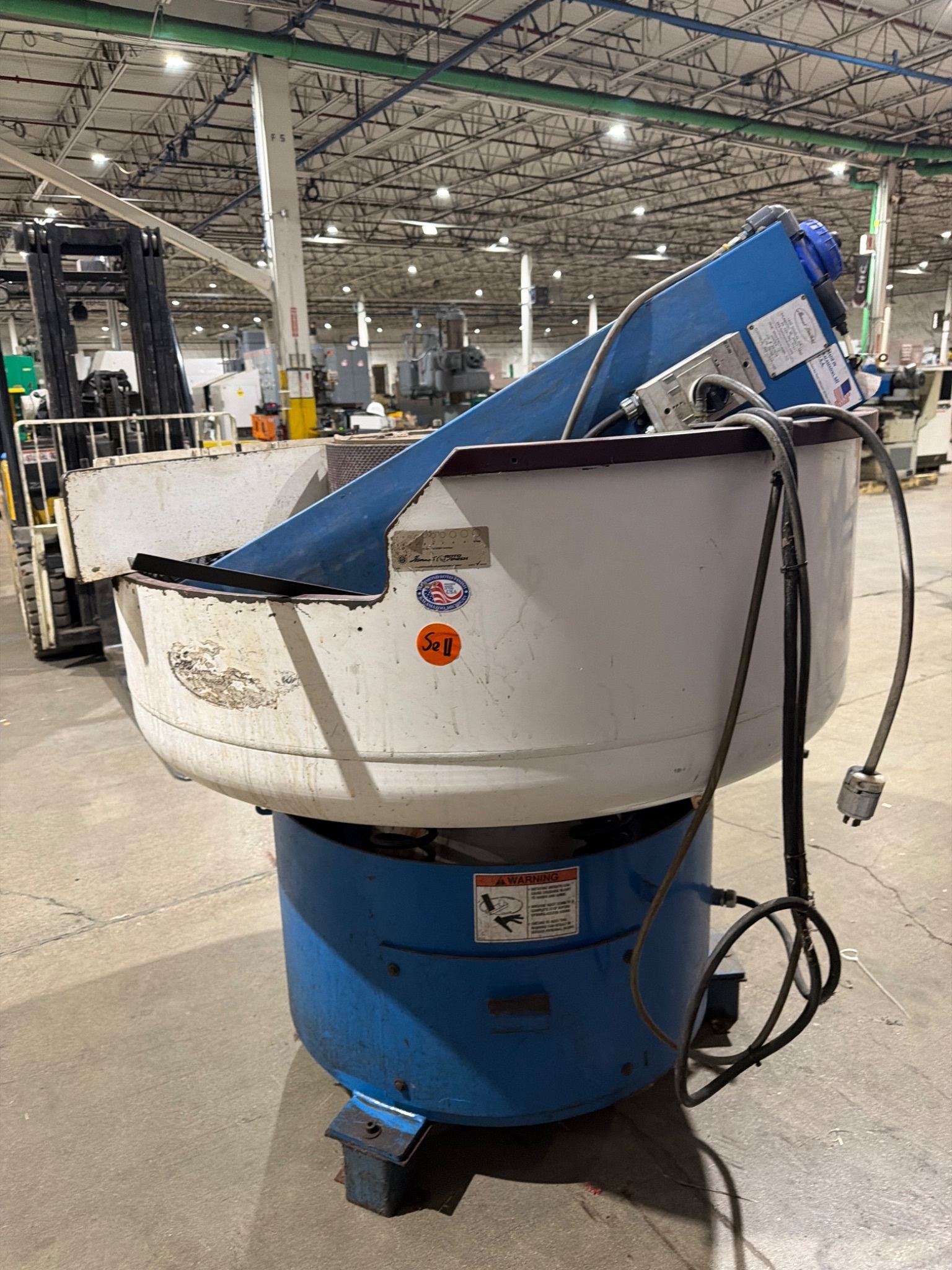 Hammond Roto‑Finish Vortex 12 Vibratory Finishing Machine USED 4