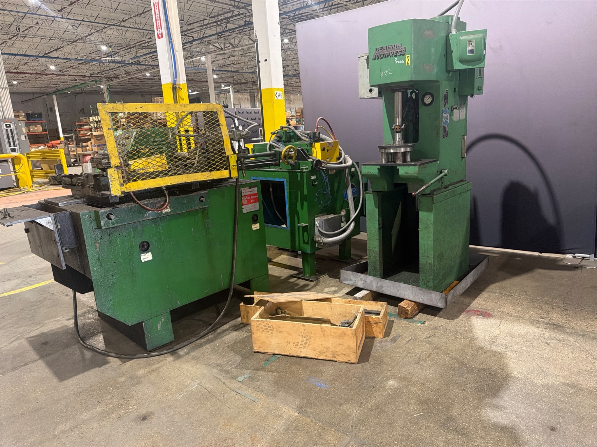 COE CPRF-324 Press Feed System with Denison Multipress and Air Feeds SB-34 USED 1