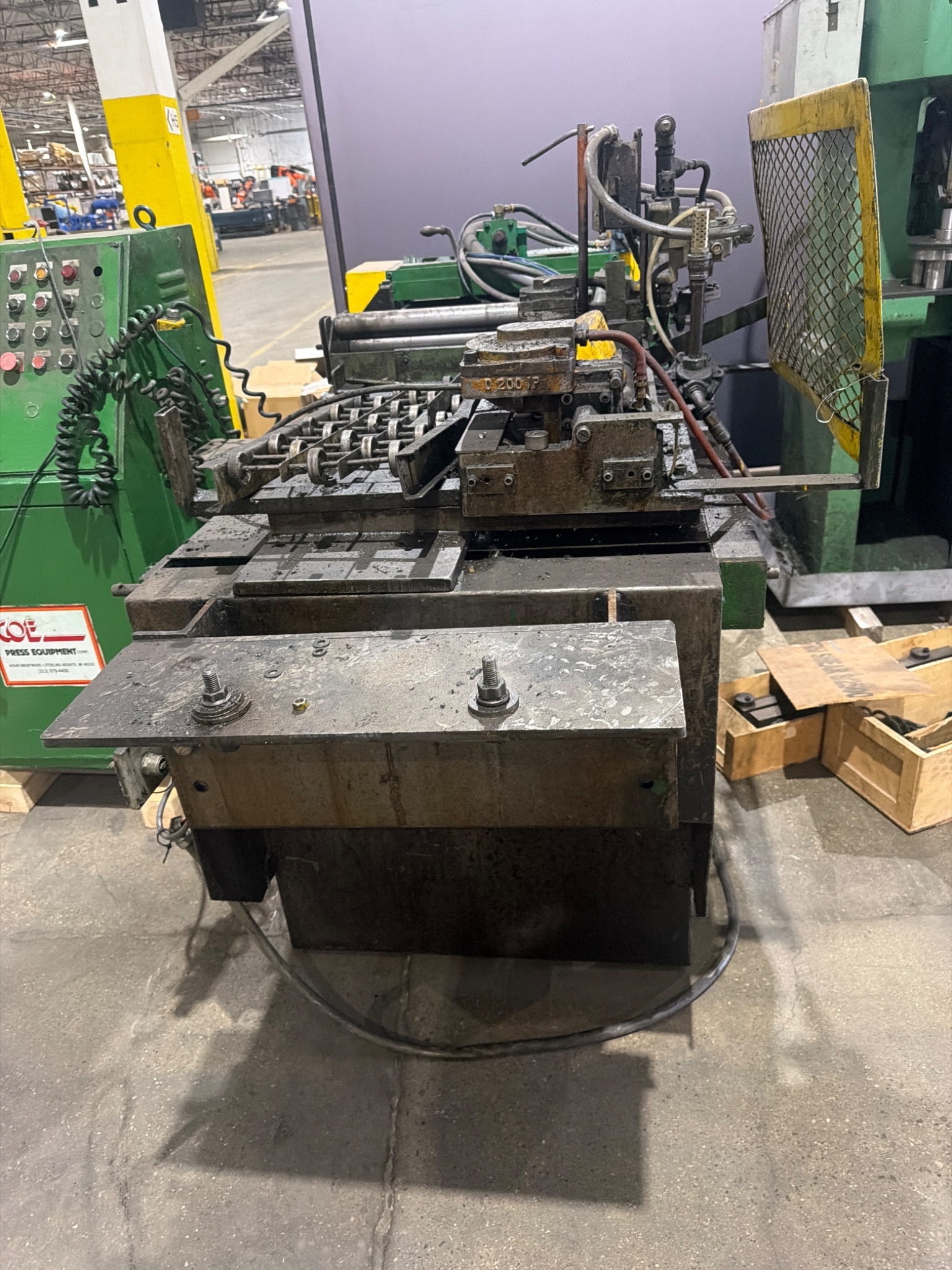 COE CPRF-324 Press Feed System with Denison Multipress and Air Feeds SB-34 USED 14