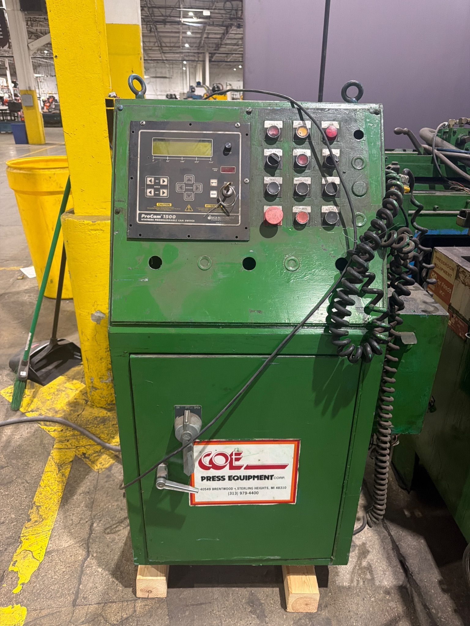 COE CPRF-324 Press Feed System with Denison Multipress and Air Feeds SB-34 USED 20