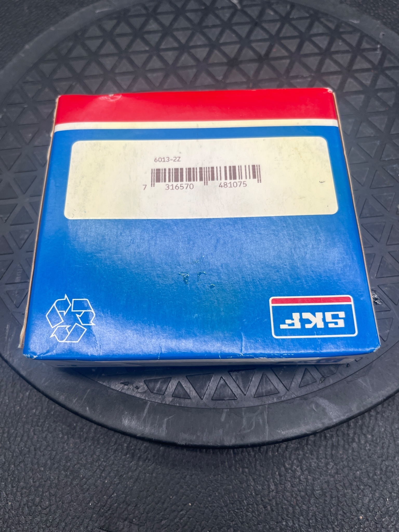 SKF 6013‑2Z Deep Groove Ball Bearing NEW 5