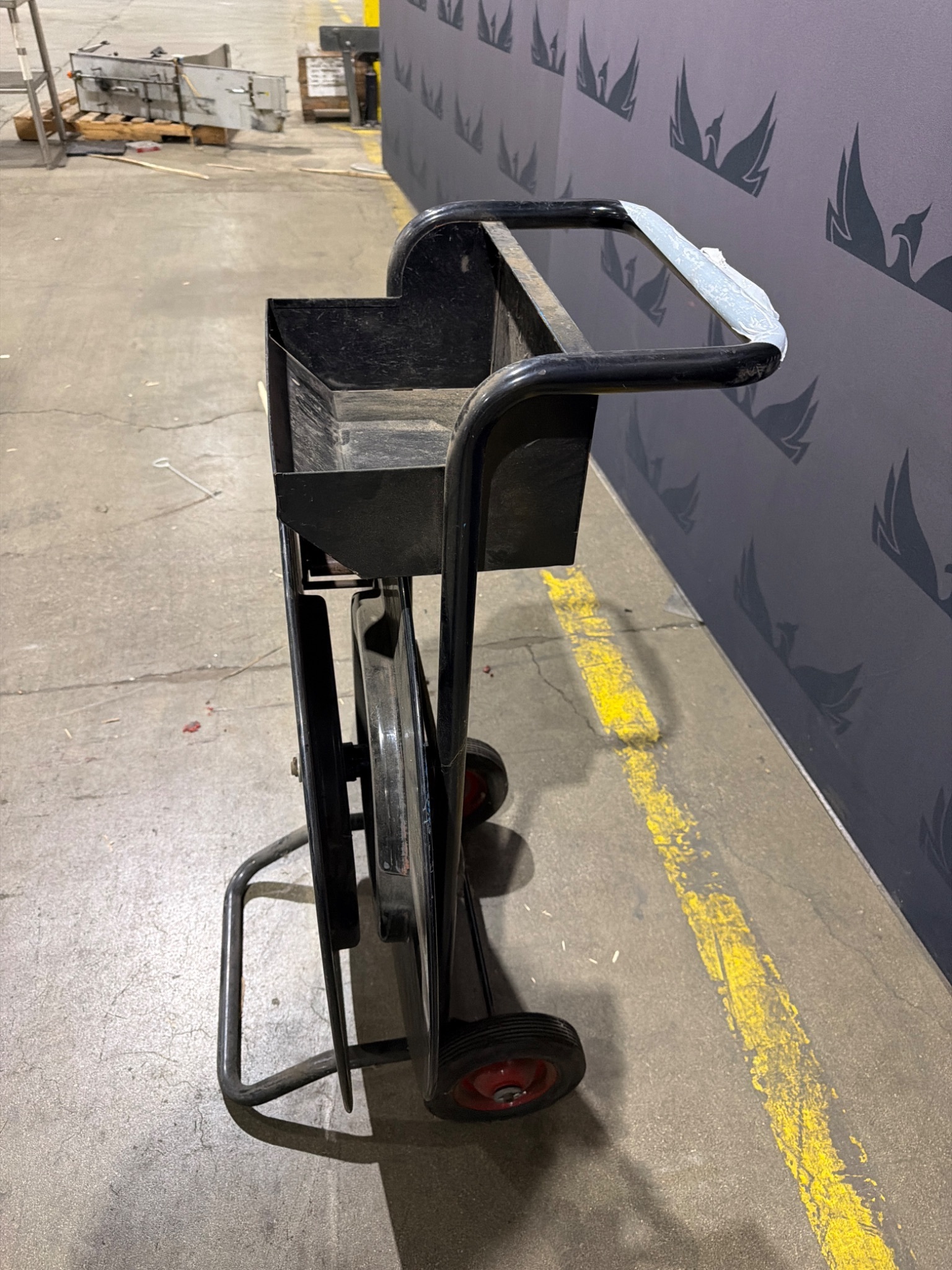 Signode DF-10-RW Strapping Dispenser Cart USED 2