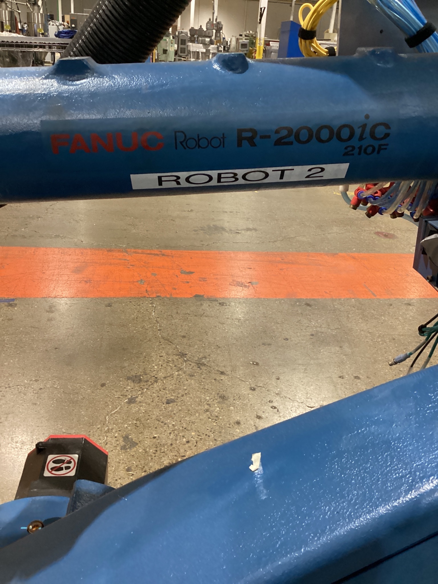 Fanuc R-2000iC/210F Complete with R-30iB Plus Controller USED 7