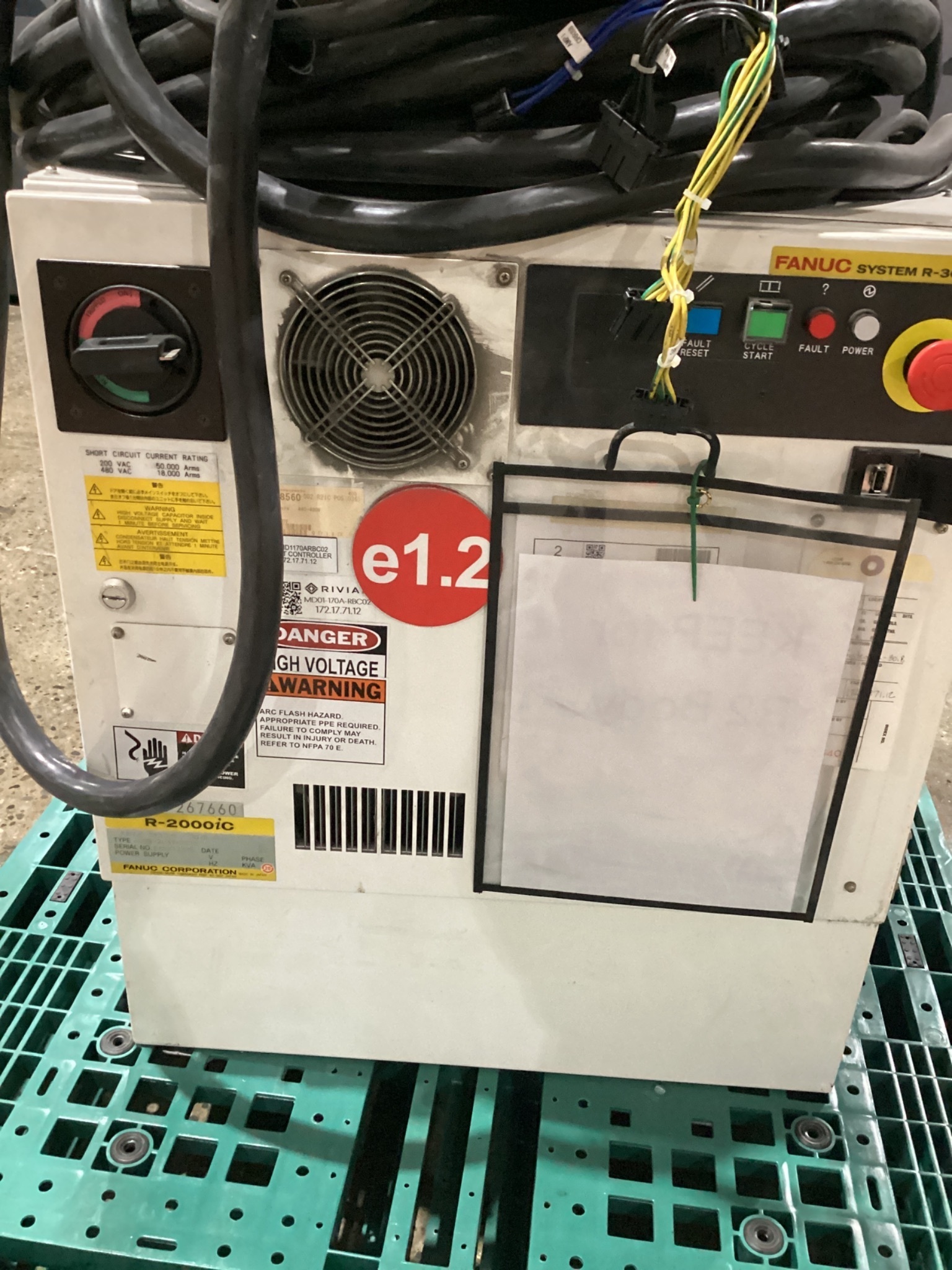 Fanuc R-2000iC/270F Complete with R-30iB Plus Controller USED 12