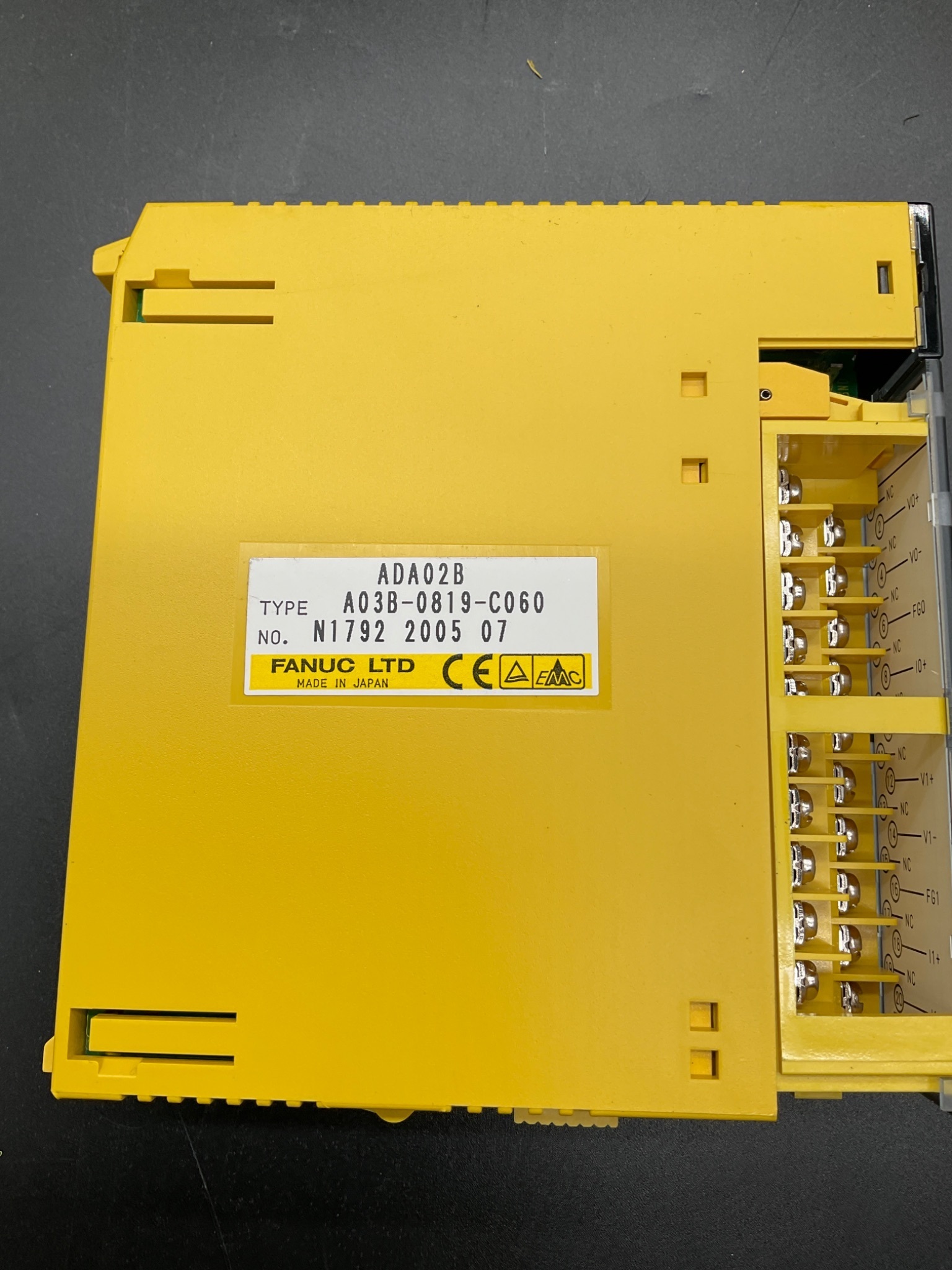 FANUC ADA02B A03B‑0819‑C060 Analog Output Module USED 4