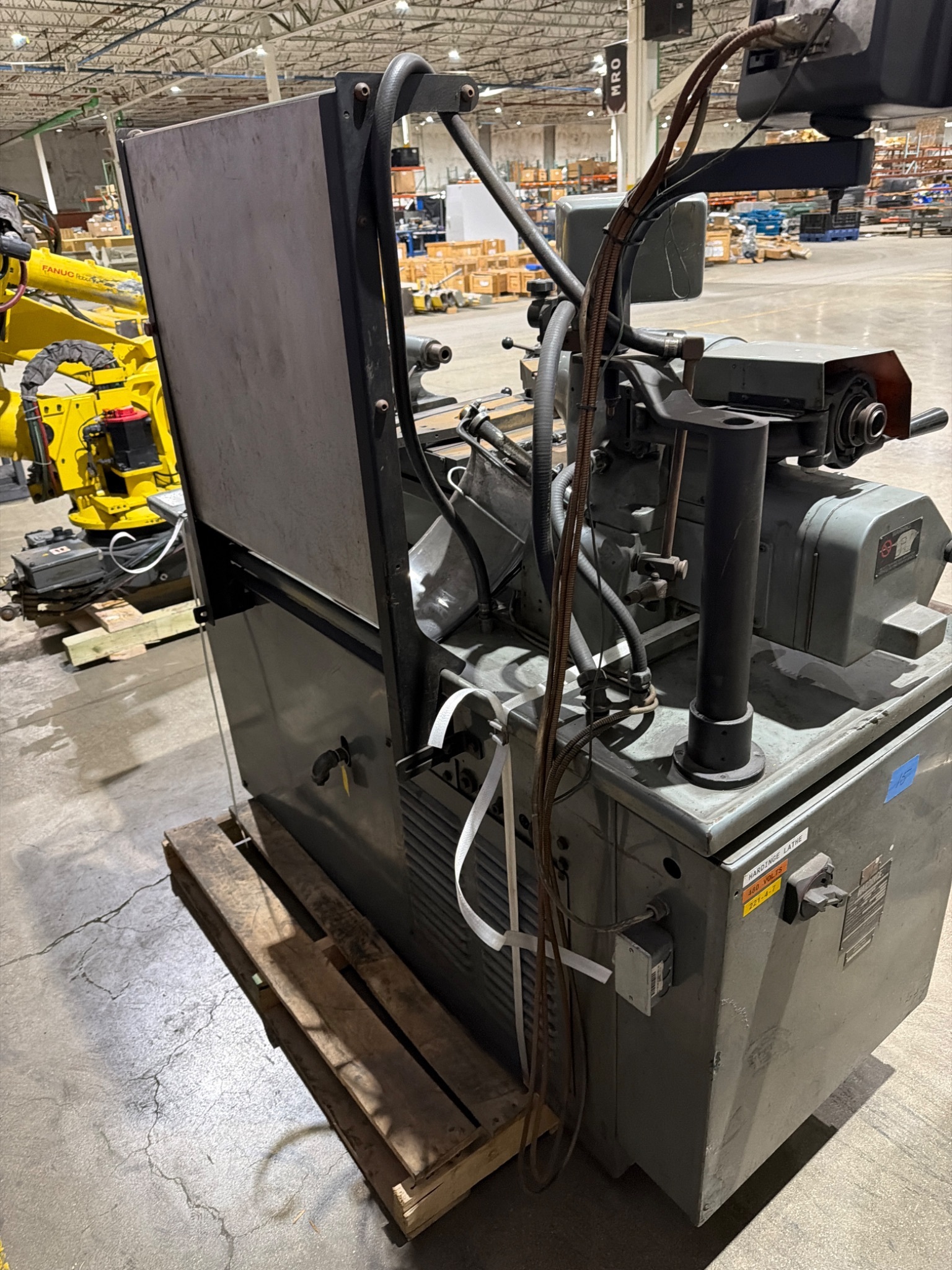 HARDINGE HLV‑H Super Precision Lathe 11" x 18" USED 4