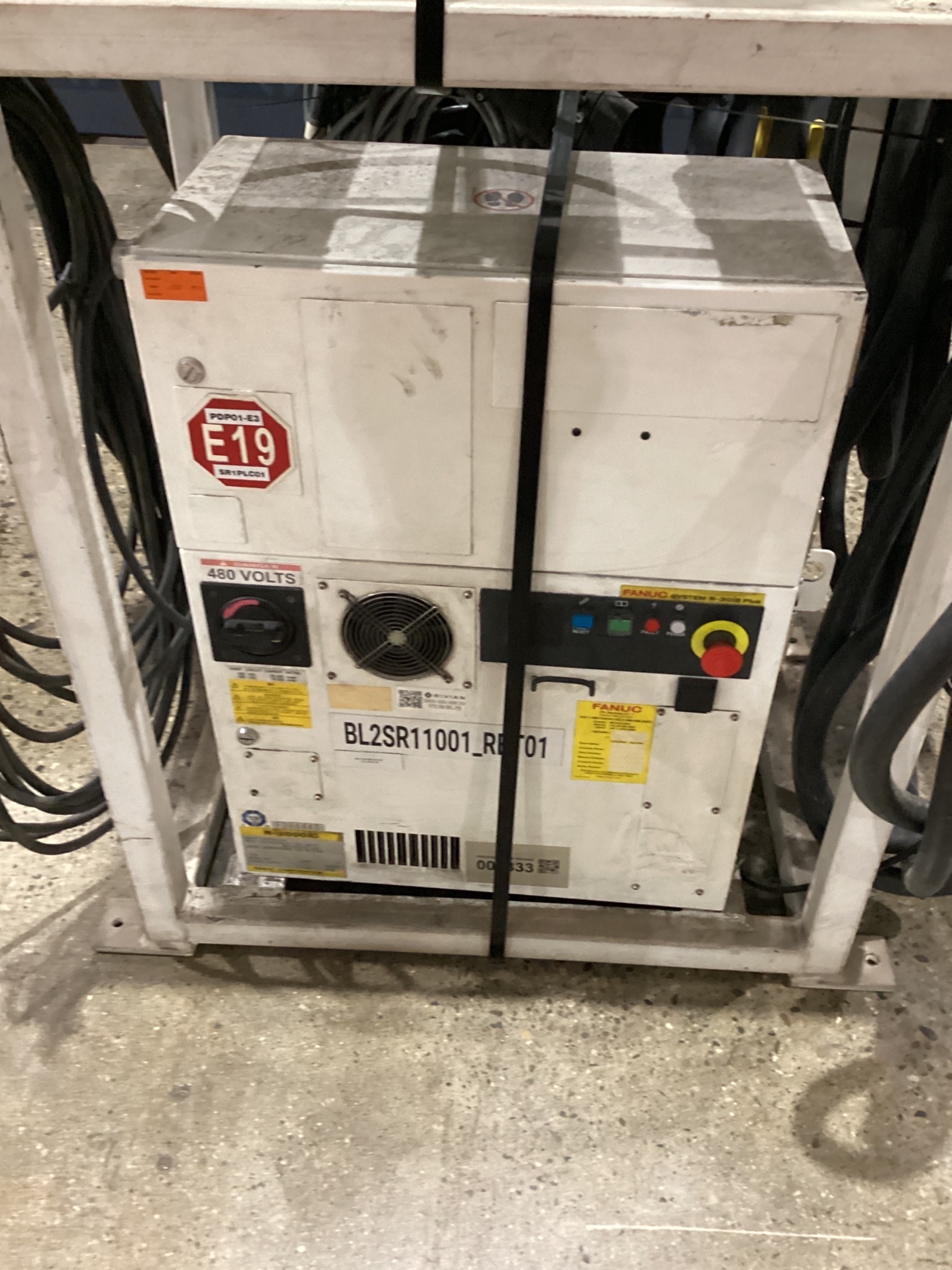 FANUC R-2000iC/210F w/ R30iB PLUS Controls & WTC Weld Controller USED 5