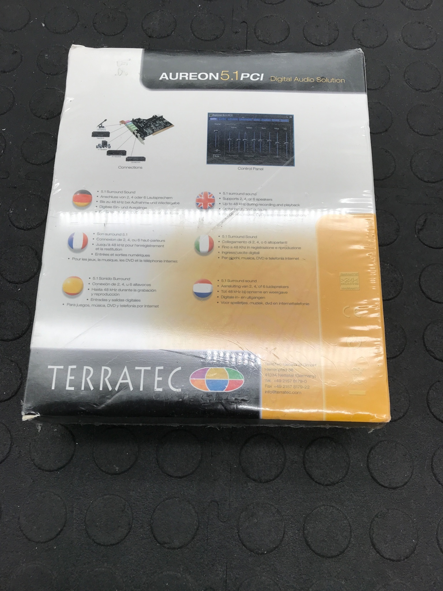TERRATEC AUREON 5.1 PCI Sound Card NEW 2