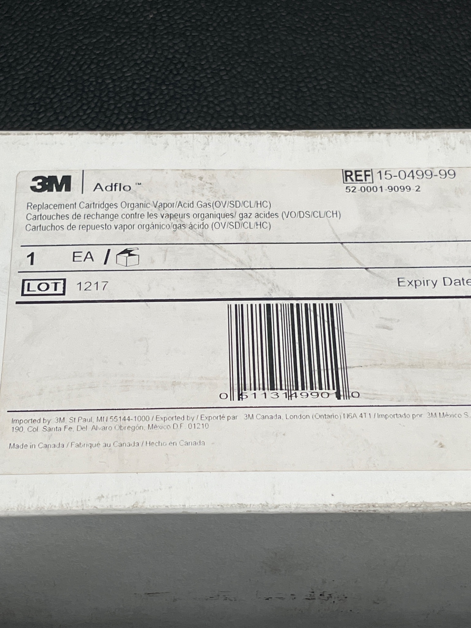 3M Adflo Replacement Cartridge 15-0499-99 (OV/SD/CL/HC) NEW 5