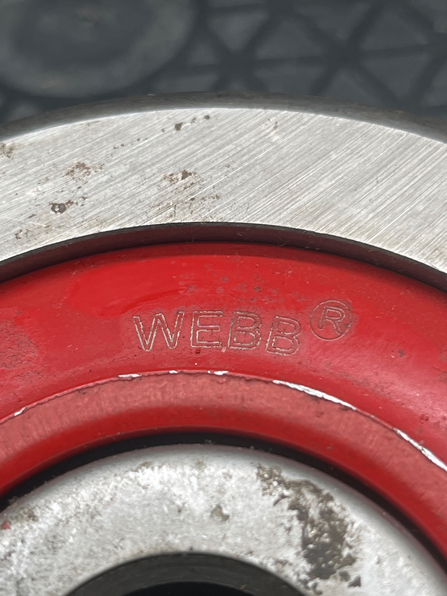 WEBB RED SEAL Ball Bearing #15957 USED 4