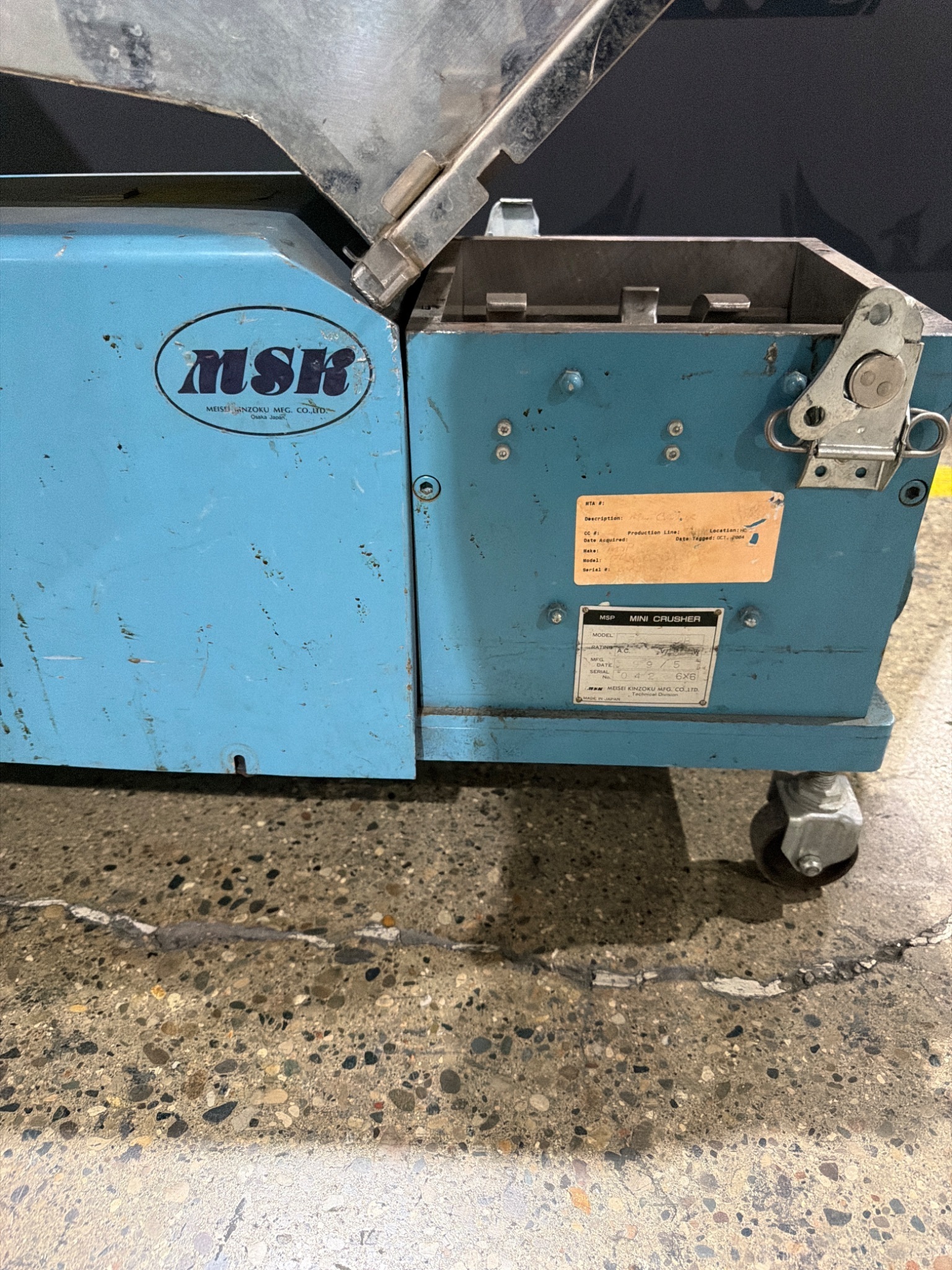 MSK FRX‑C2B Grinding Mill USED 4