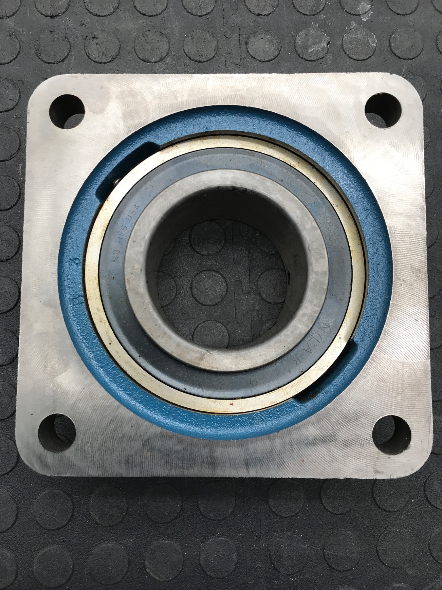 MB MANUFACTURING FC4353‑716 Flange Mounted Ball Bearing USED 1