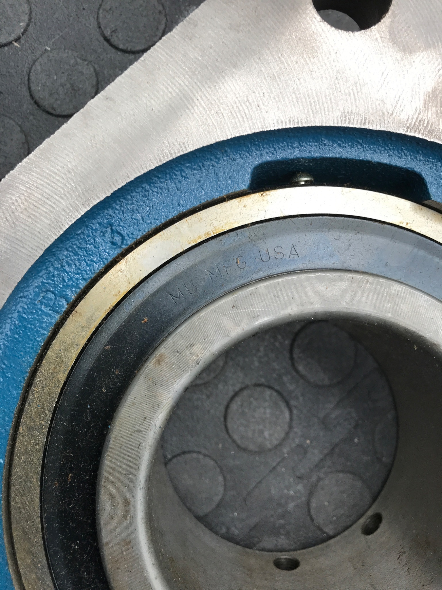 MB MANUFACTURING FC4353‑716 Flange Mounted Ball Bearing USED 2