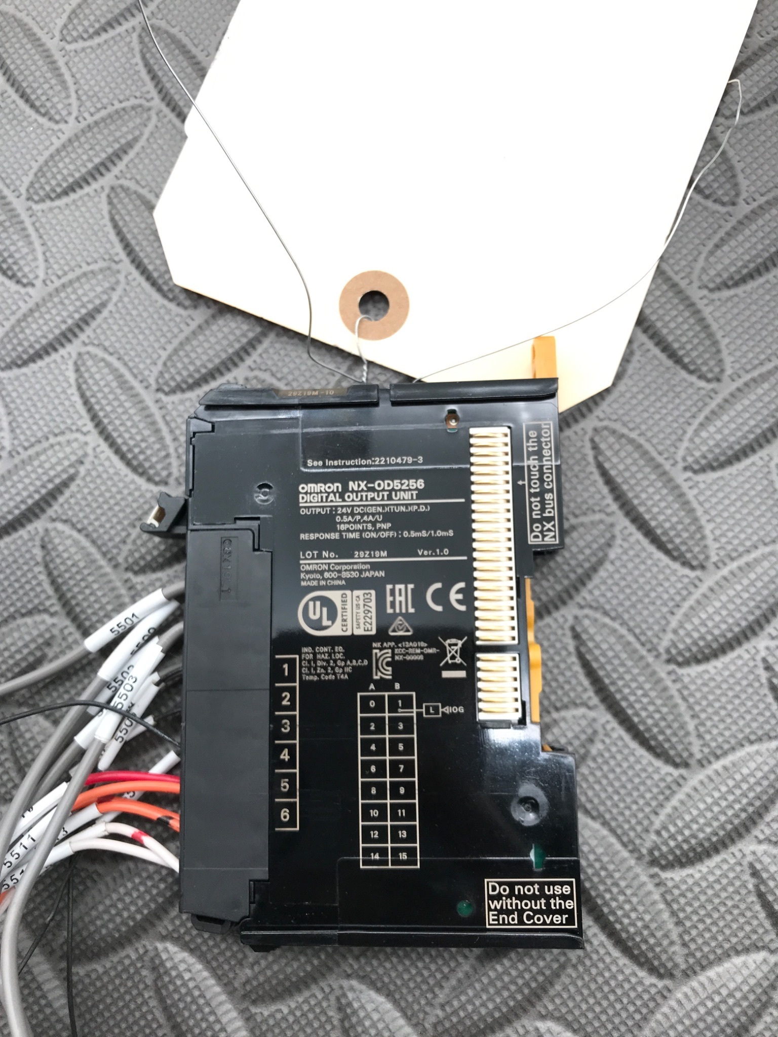OMRON NX‑OD5256 NX‑Series Digital Output Unit USED 5