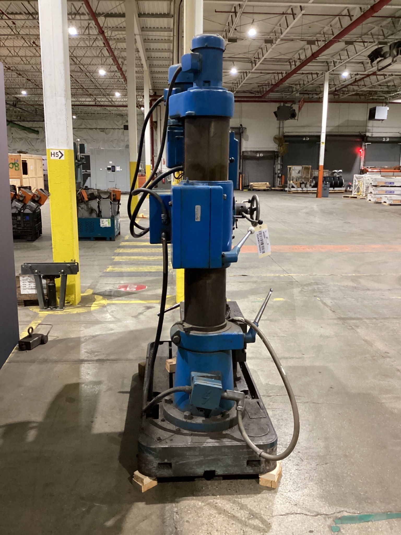 YODOGAWA MACHINERY CO. YMR‑840 Radial Drilling Machine USED 3