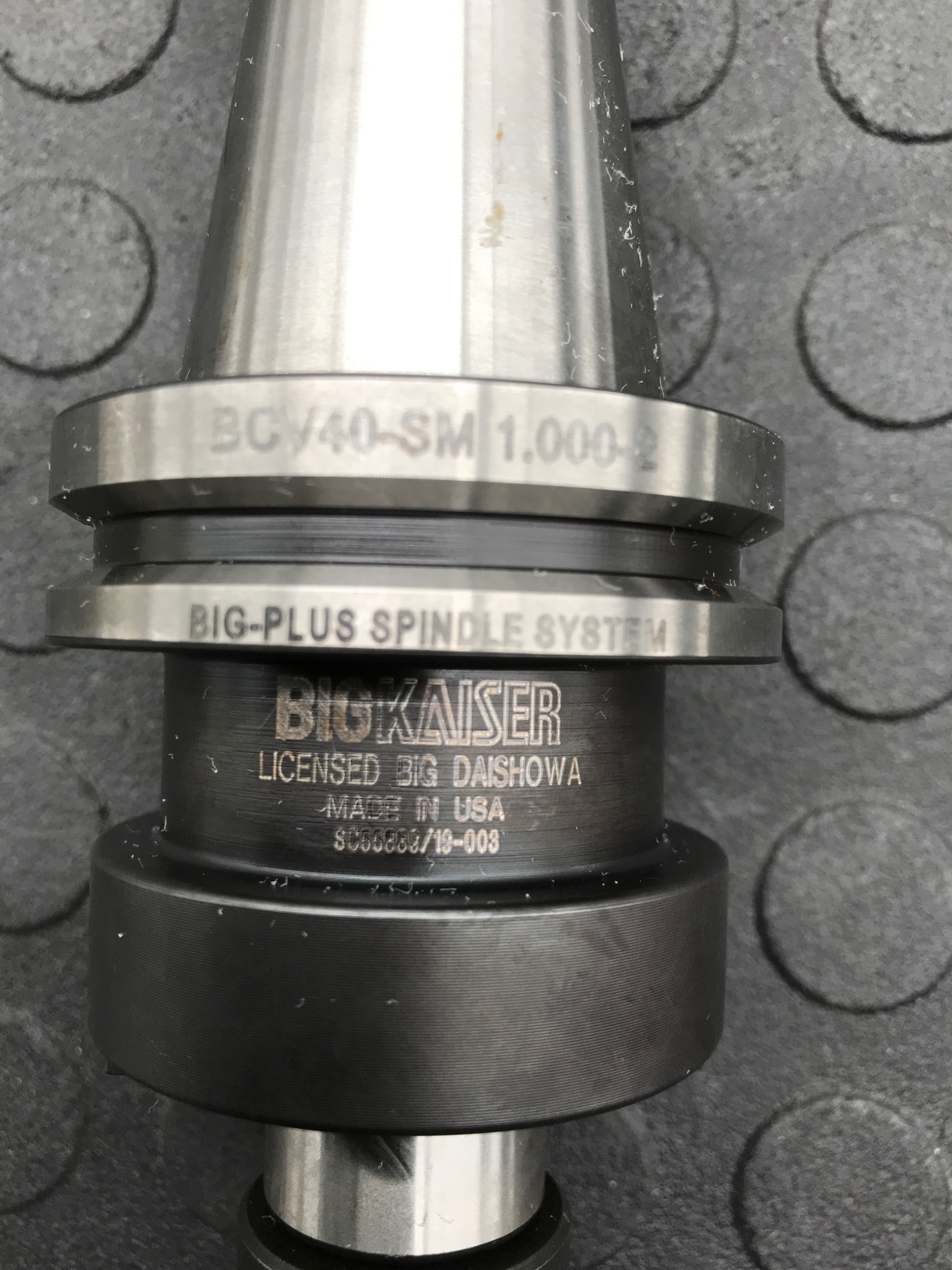 BIG KAISER BCV40‑SM1.000‑2 BIG‑PLUS Tool Holder USED 4
