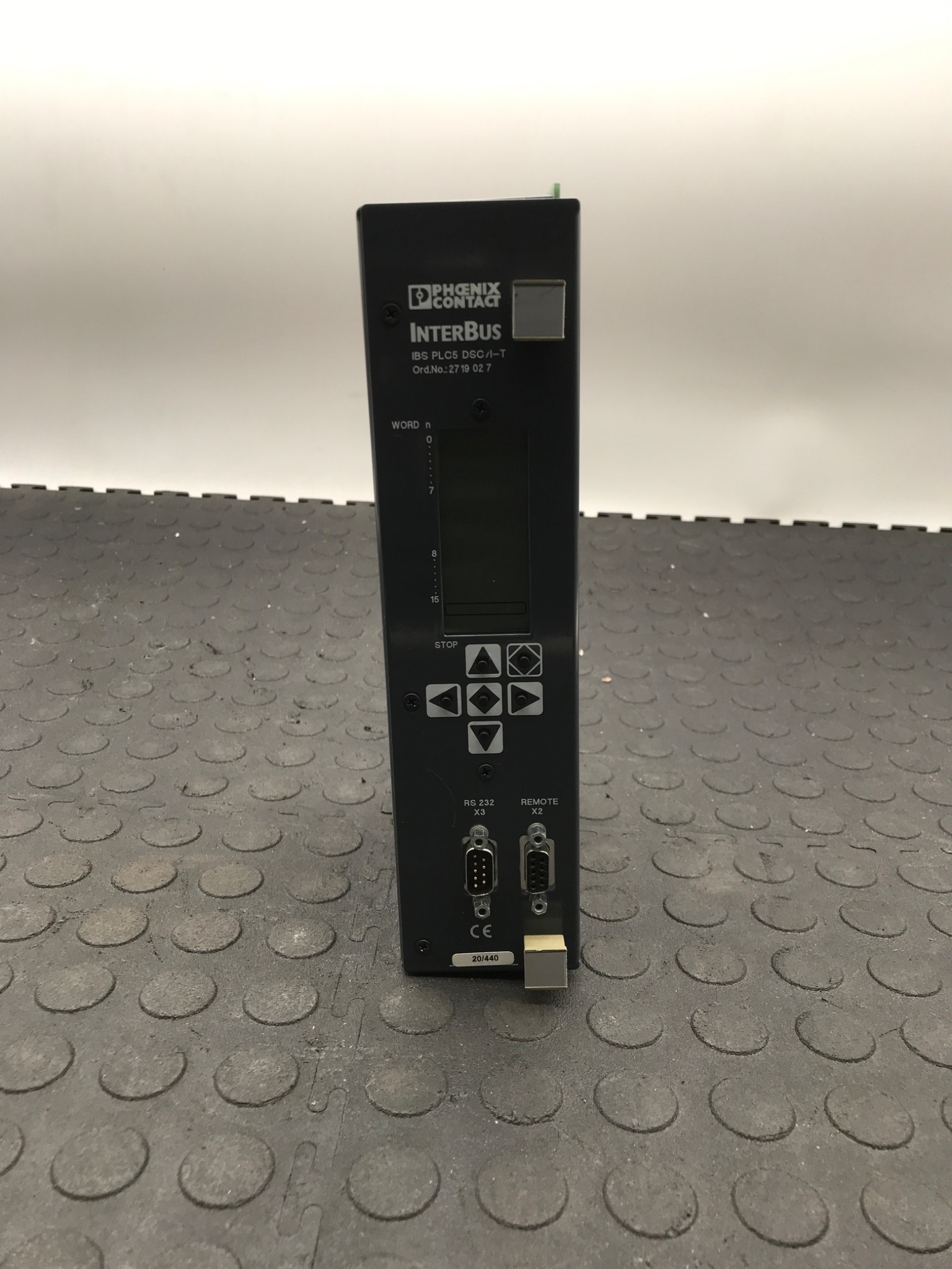 PHOENIX CONTACT IBS PLC5 DSC/I‑T INTERBUS Controller USED 4
