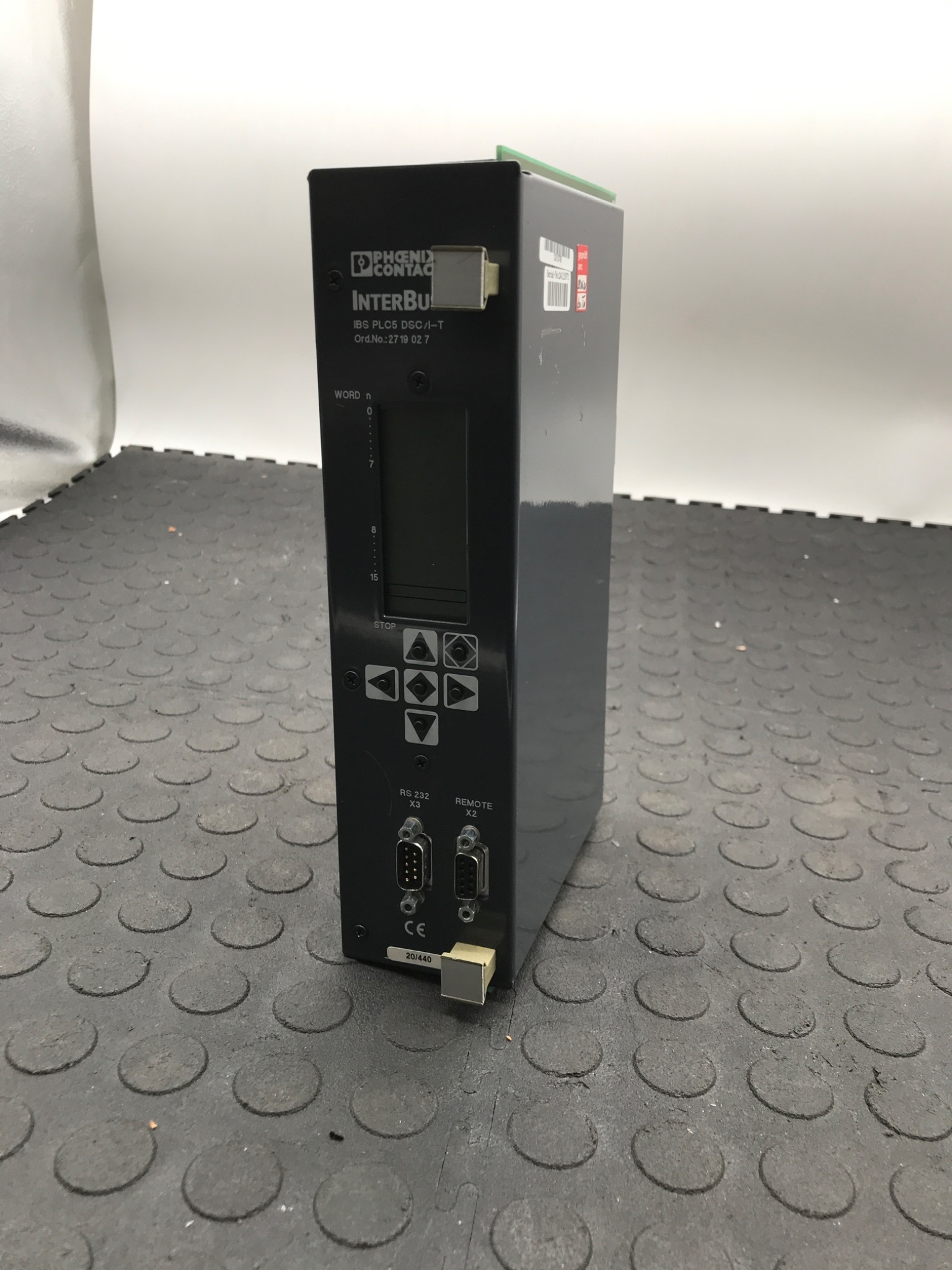 PHOENIX CONTACT IBS PLC5 DSC/I‑T INTERBUS Controller USED 5