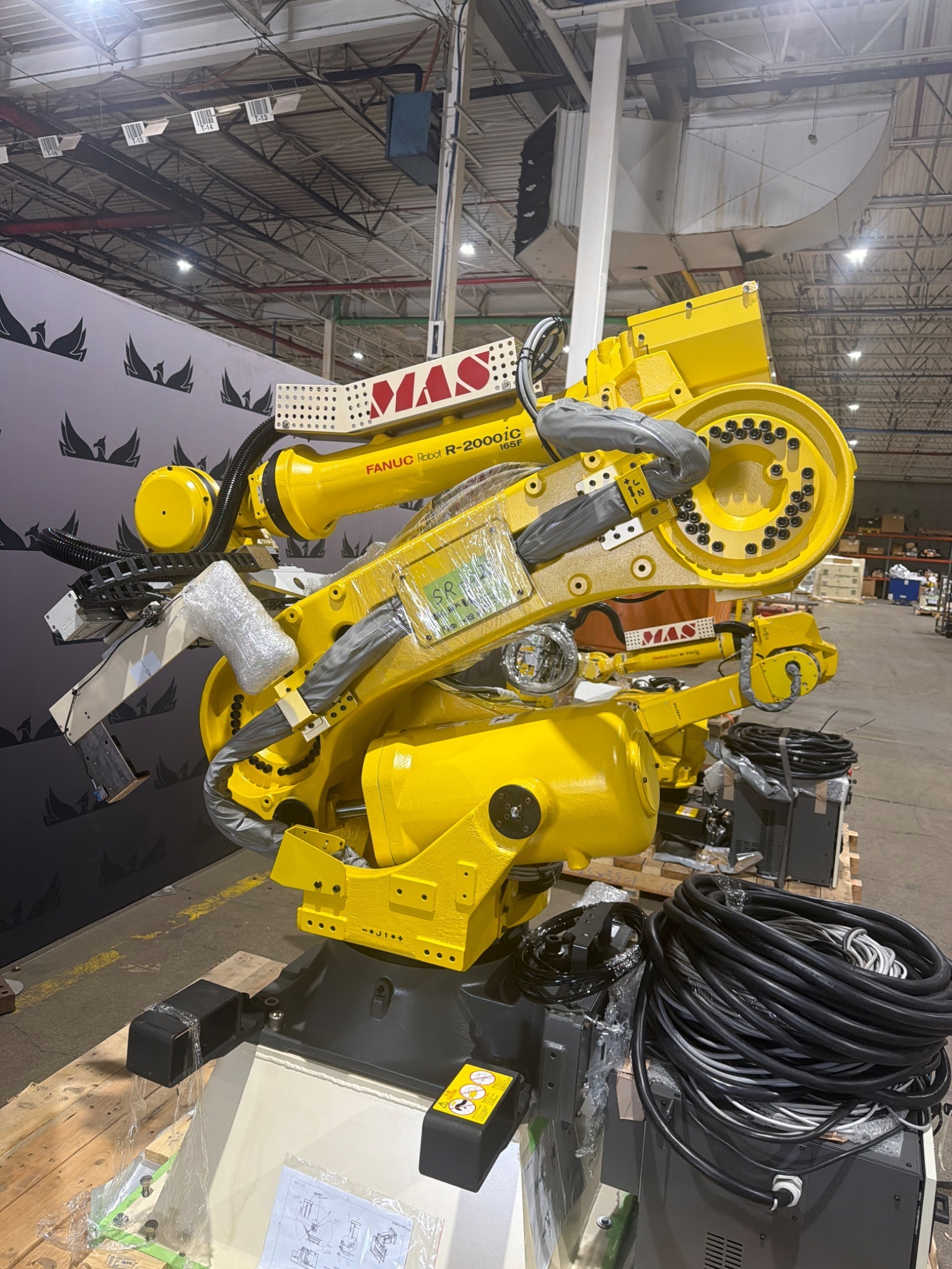 FANUC R‑2000iC/165F Robot Complete with R‑30iB Plus Controller USED 1