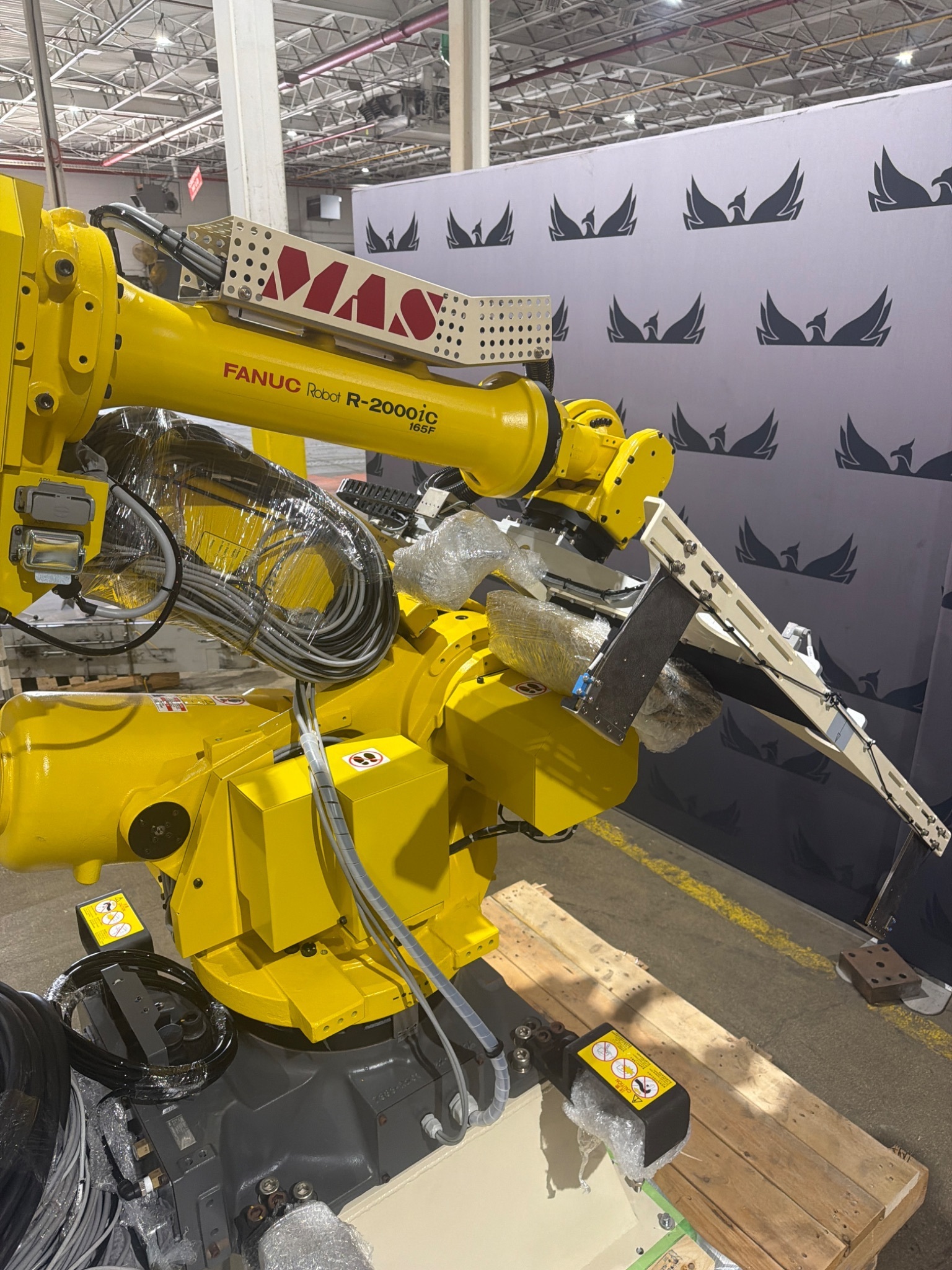 FANUC R‑2000iC/165F Robot Complete with R‑30iB Plus Controller USED 2