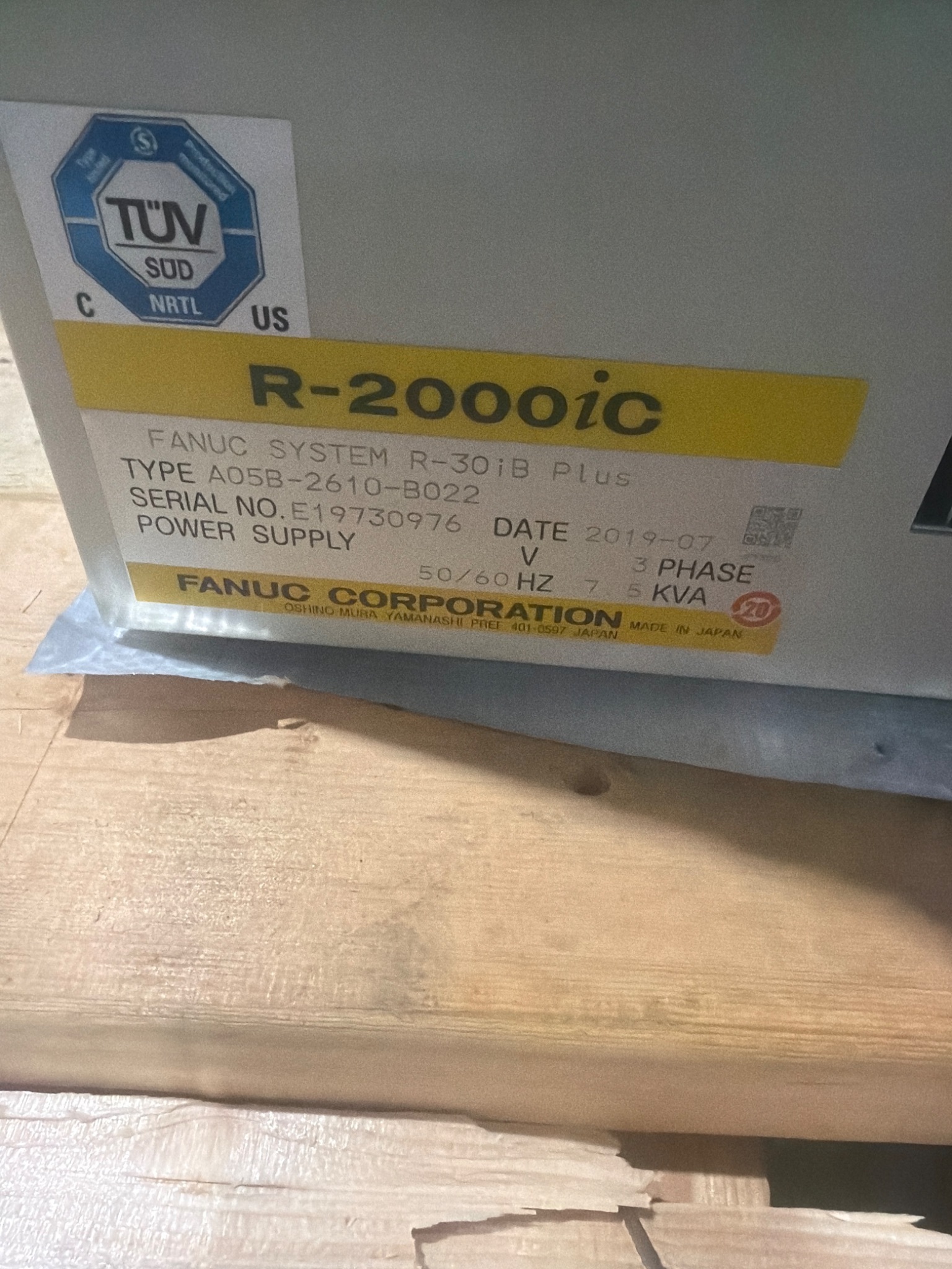 FANUC R‑2000iC/165F Robot Complete with R‑30iB Plus Controller USED 11