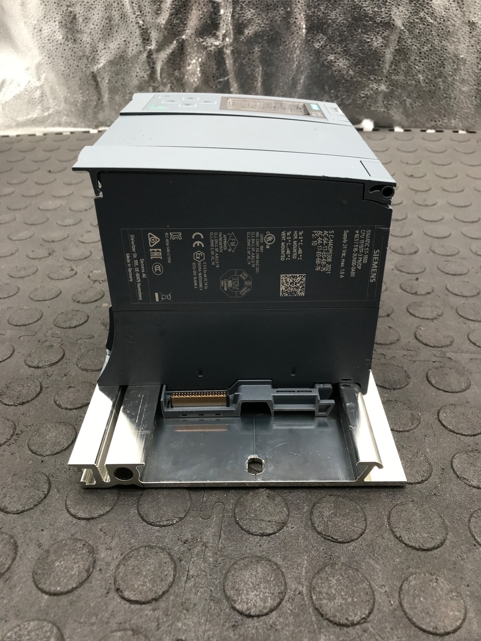 SIEMENS 6ES7516‑3UN00‑0AB0 SIMATIC S7‑1500 CPU USED 1