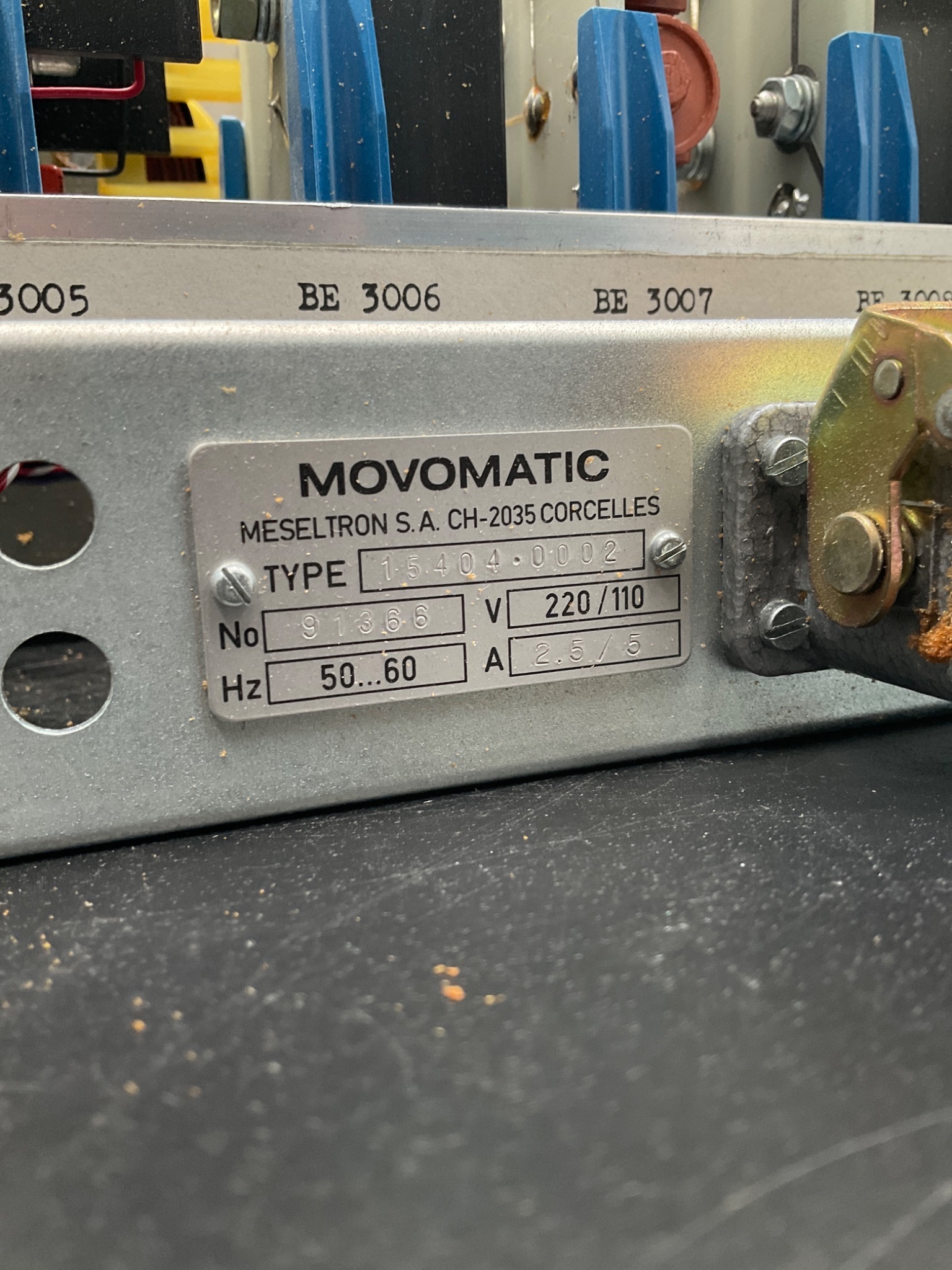 MOVOMATIC 15404‑0002 Electronic Control Unit USED 0