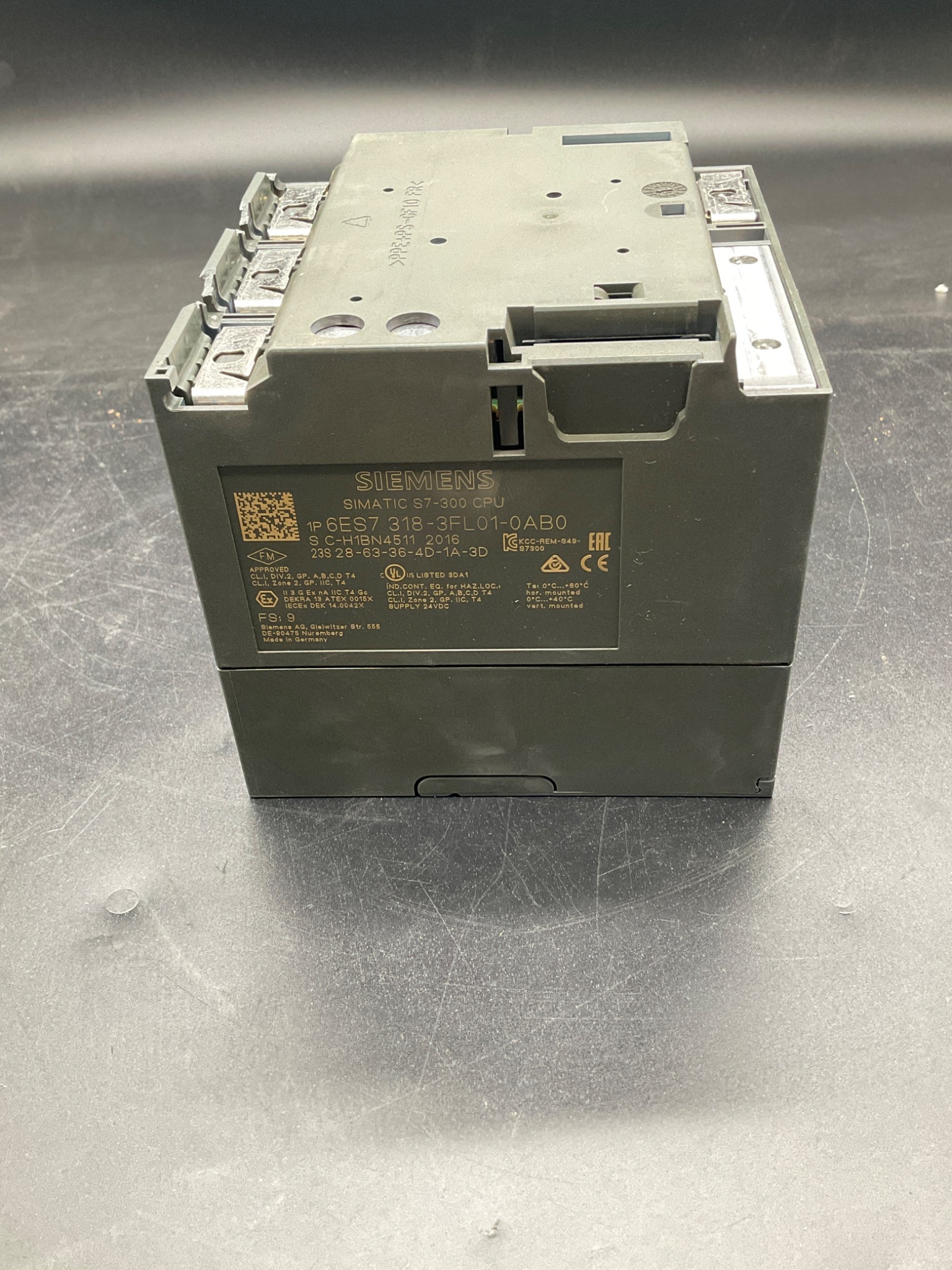 SIEMENS 6ES7 318‑3FL01‑0AB0 SIMATIC S7‑300 CPU USED 4