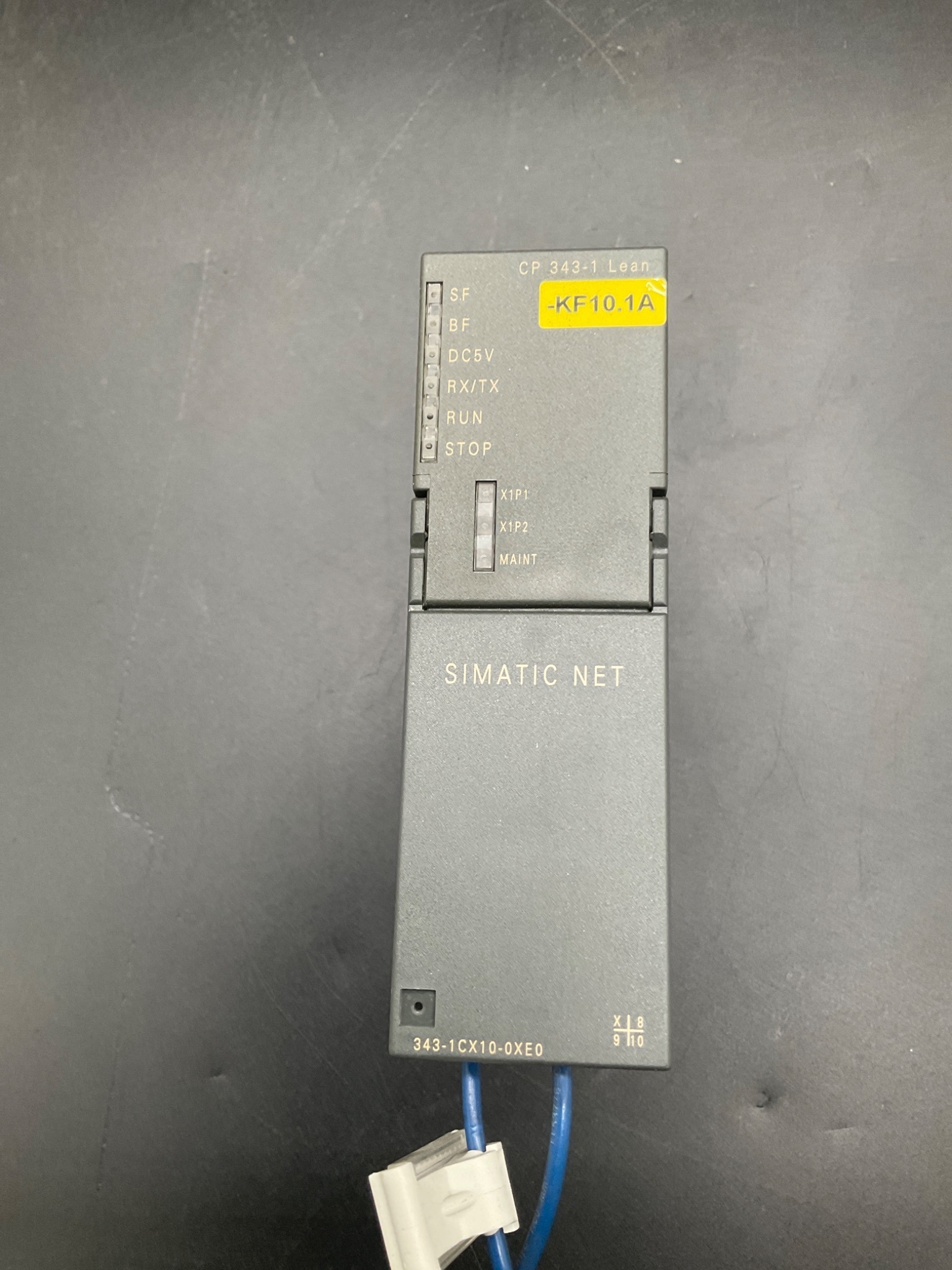 SIEMENS 6GK7 343‑1CX10‑0XE0 SIMATIC NET CP 343‑1 Lean USED 1