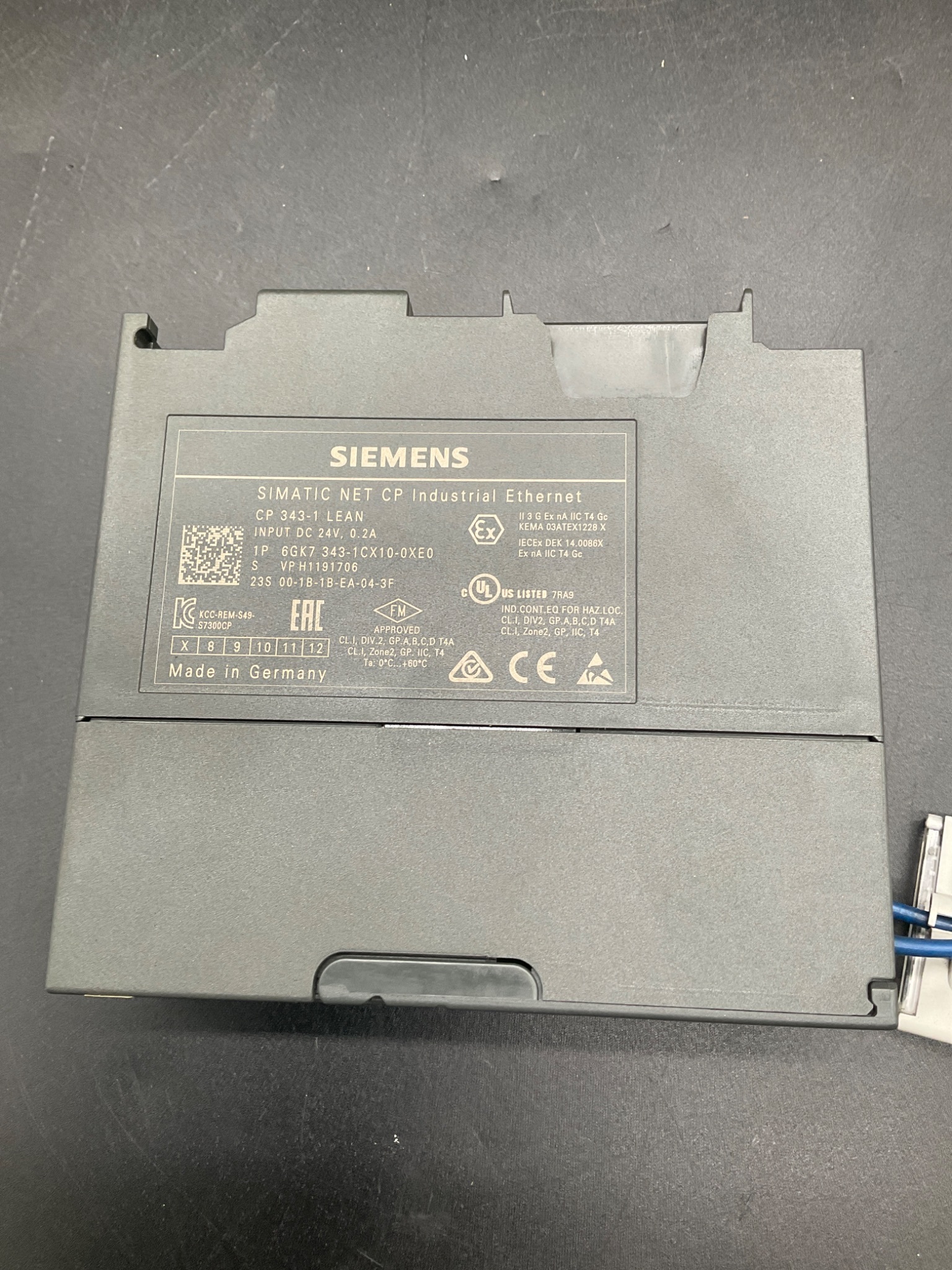 SIEMENS 6GK7 343‑1CX10‑0XE0 SIMATIC NET CP 343‑1 Lean USED 2