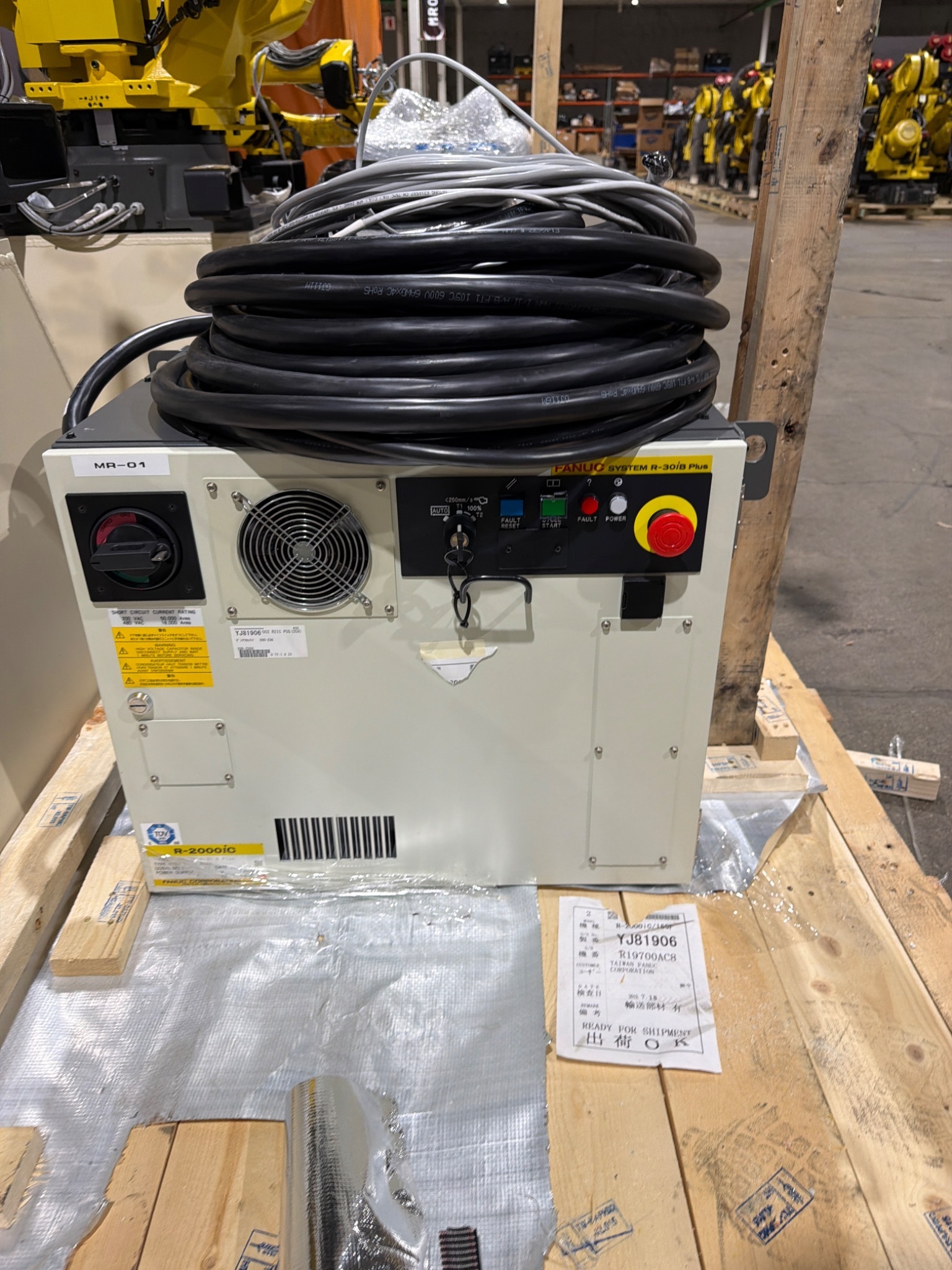 FANUC R‑2000iC/165F Complete with R‑30iB Plus Controller USED 8